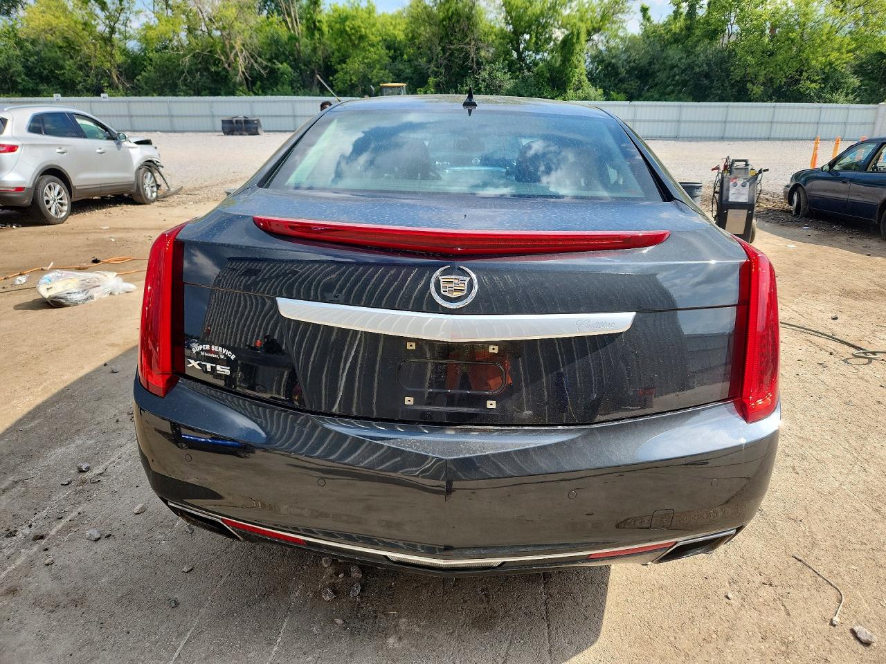 2013 Cadillac Xts Luxury Collection Gray vin: 2G61R5S33D9223453