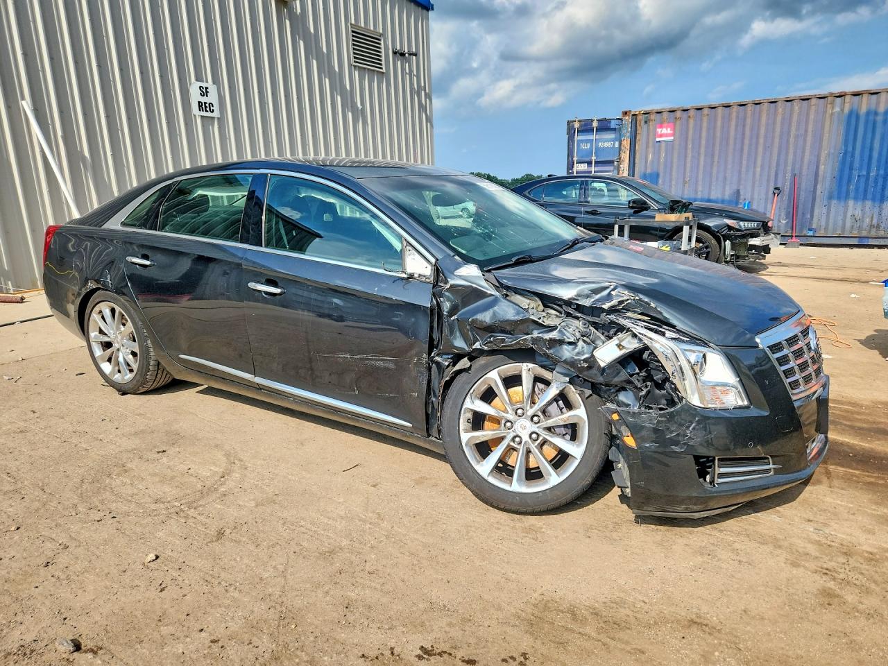2013 Cadillac Xts Luxury Collection Gray vin: 2G61R5S33D9223453