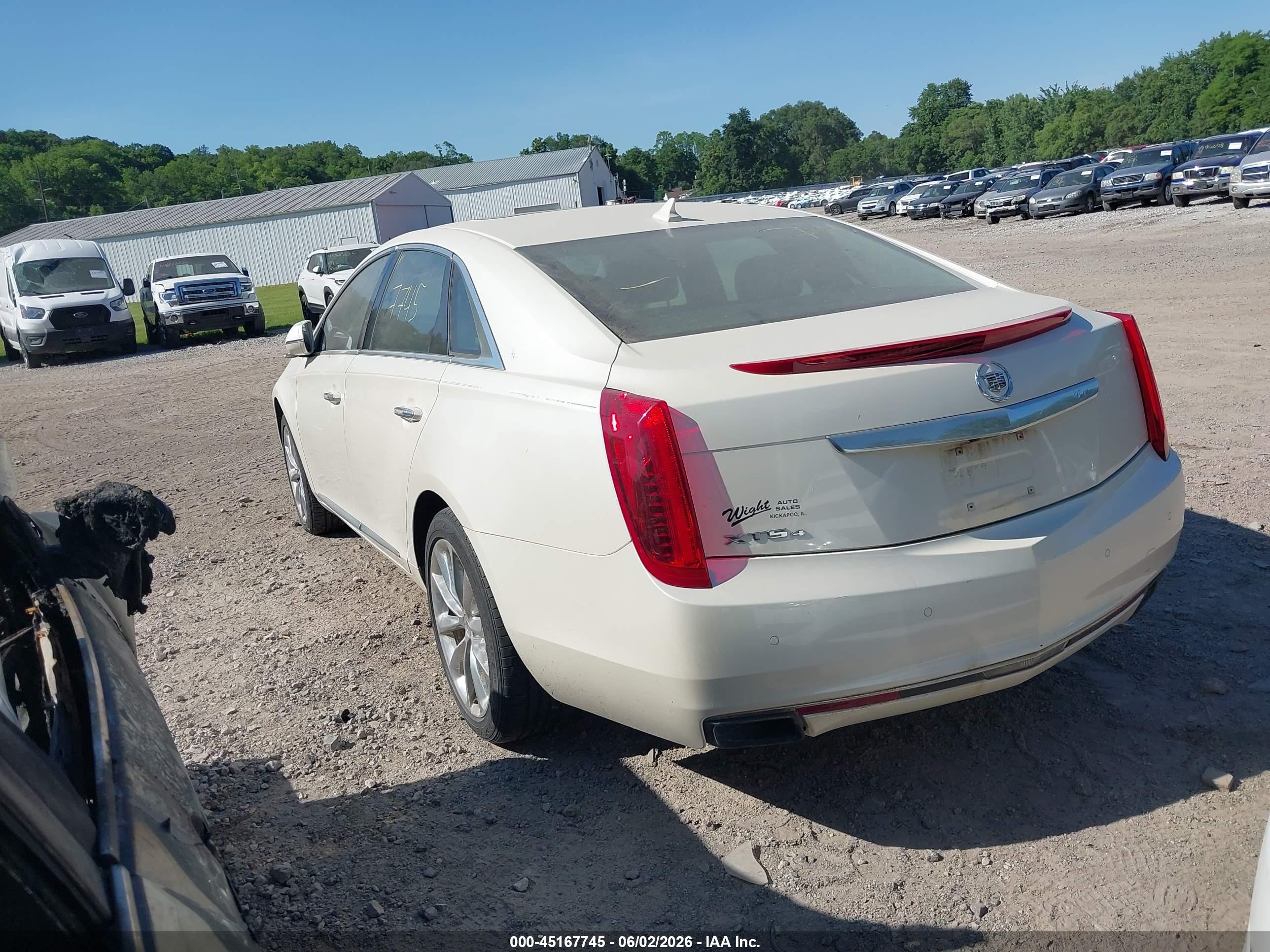 2013 Cadillac Xts Luxury White vin: 2G61R5S34D9102611
