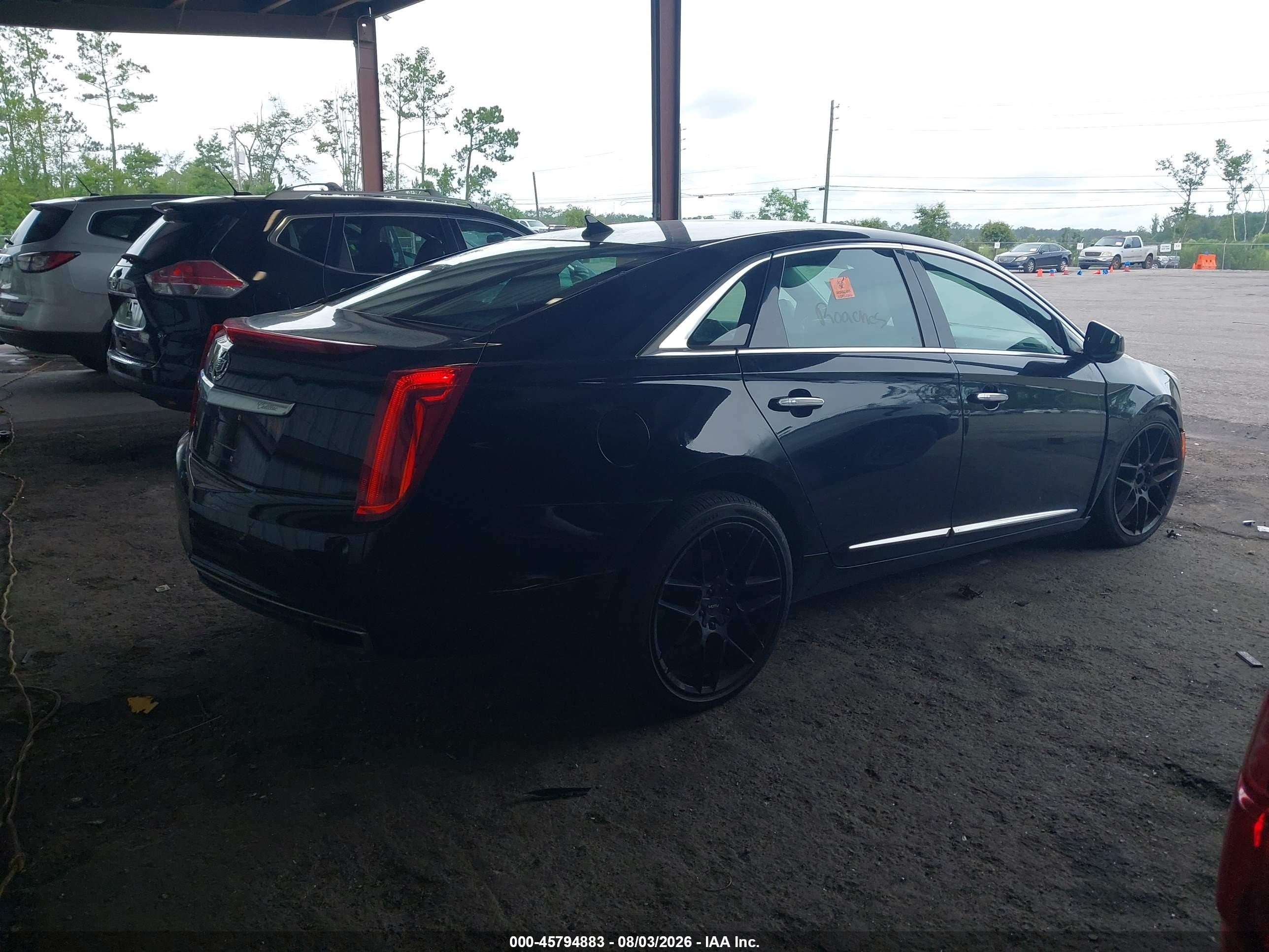 2013 Cadillac Xts Luxury Black vin: 2G61R5S34D9174599