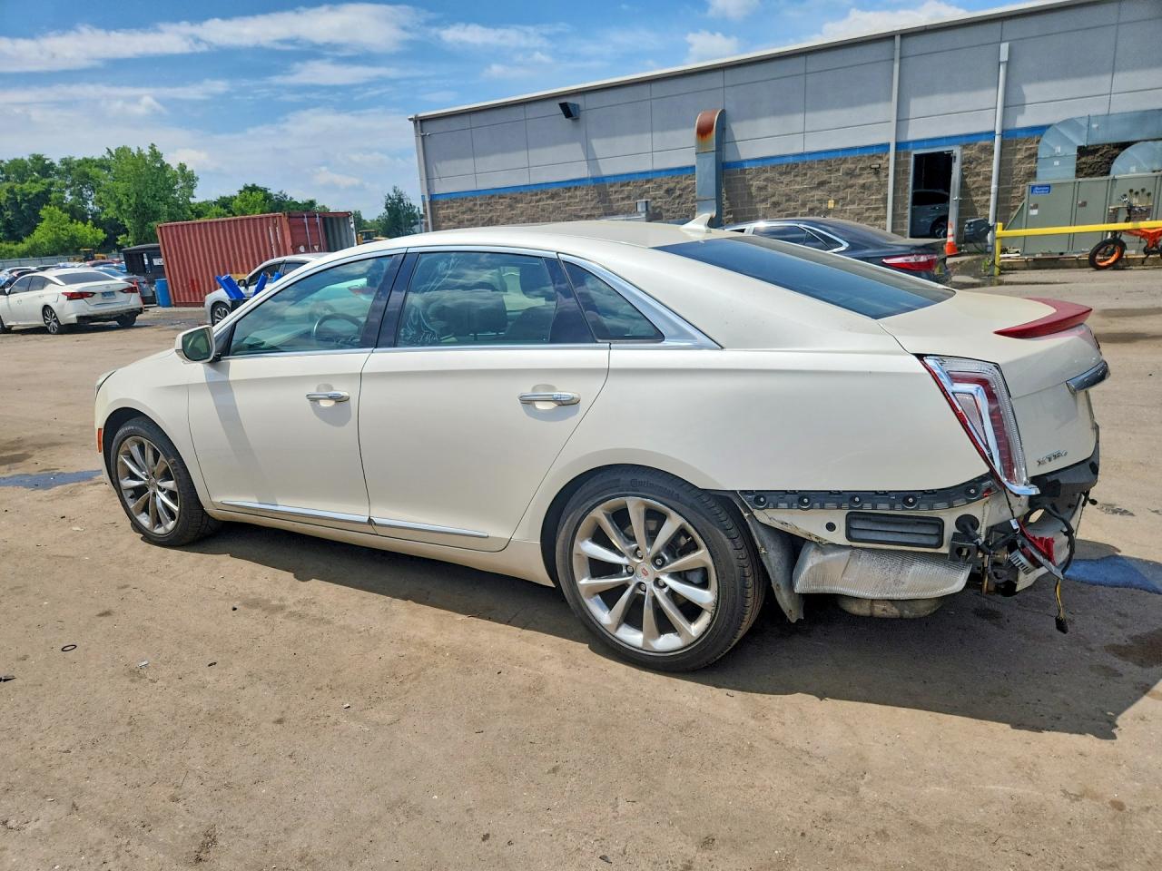 2013 Cadillac Xts Luxury Collection Cream vin: 2G61R5S35D9216939