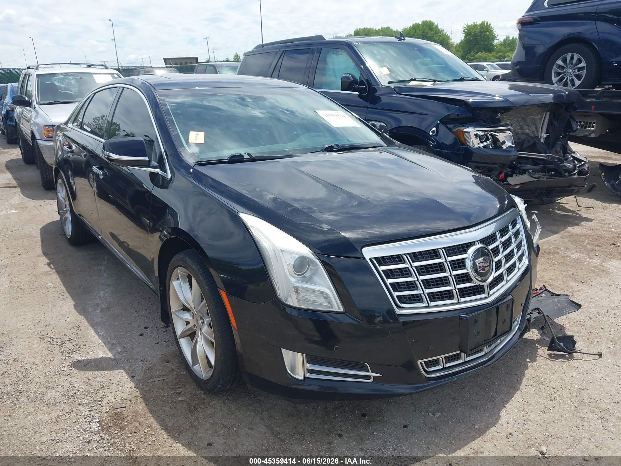 2014 Cadillac Xts Premium Black vin: 2G61R5S36E9323743