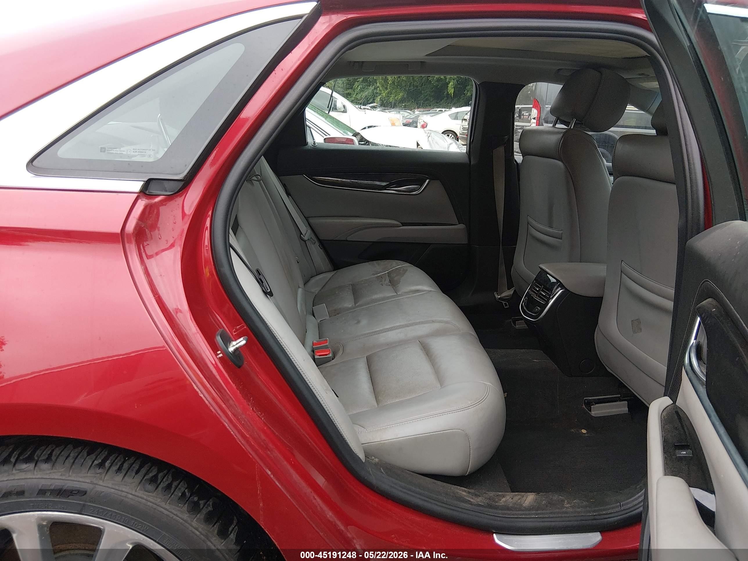 2013 Cadillac Xts Luxury Red vin: 2G61R5S37D9142956