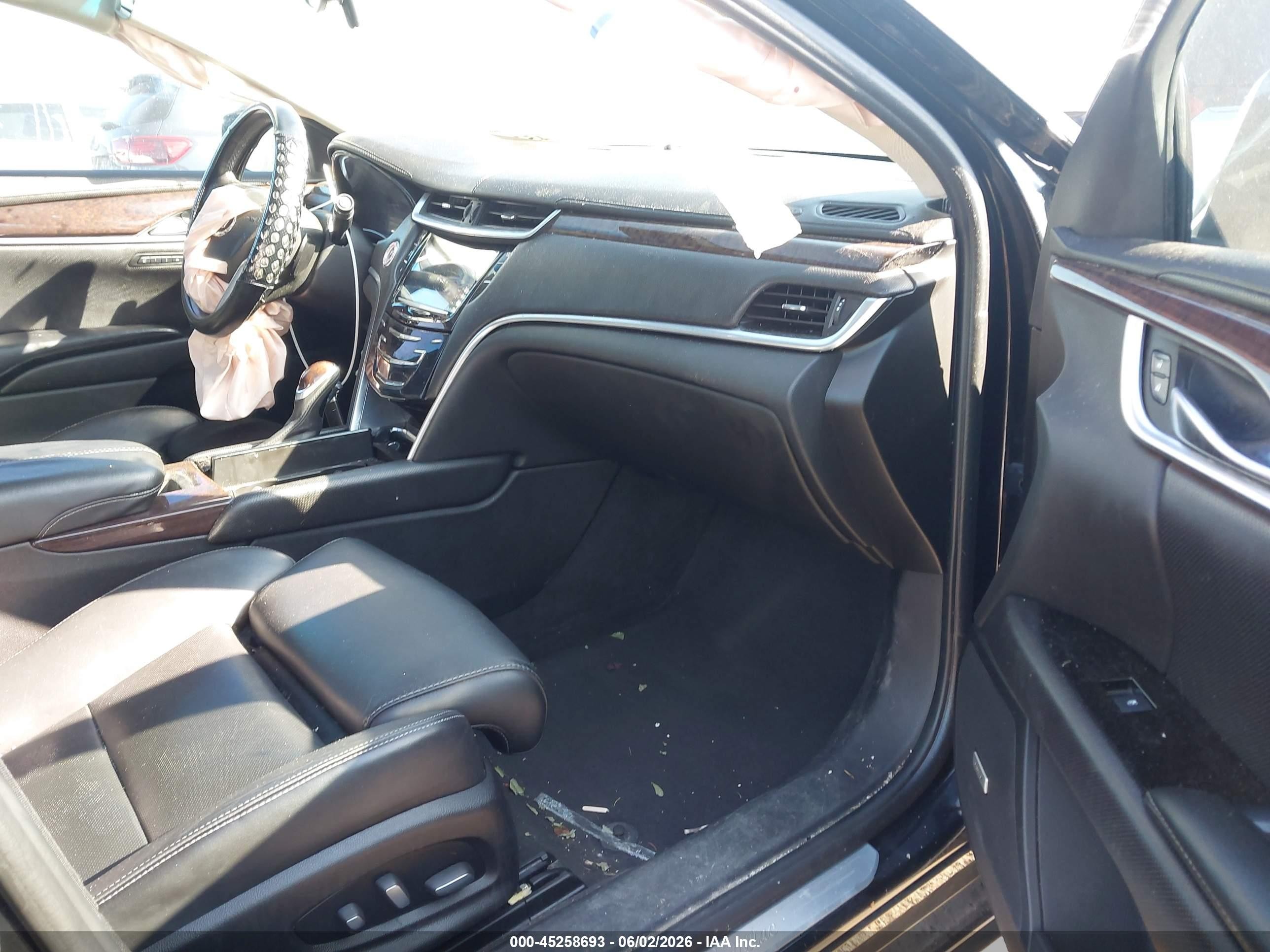 2013 Cadillac Xts Luxury Black vin: 2G61R5S37D9151138