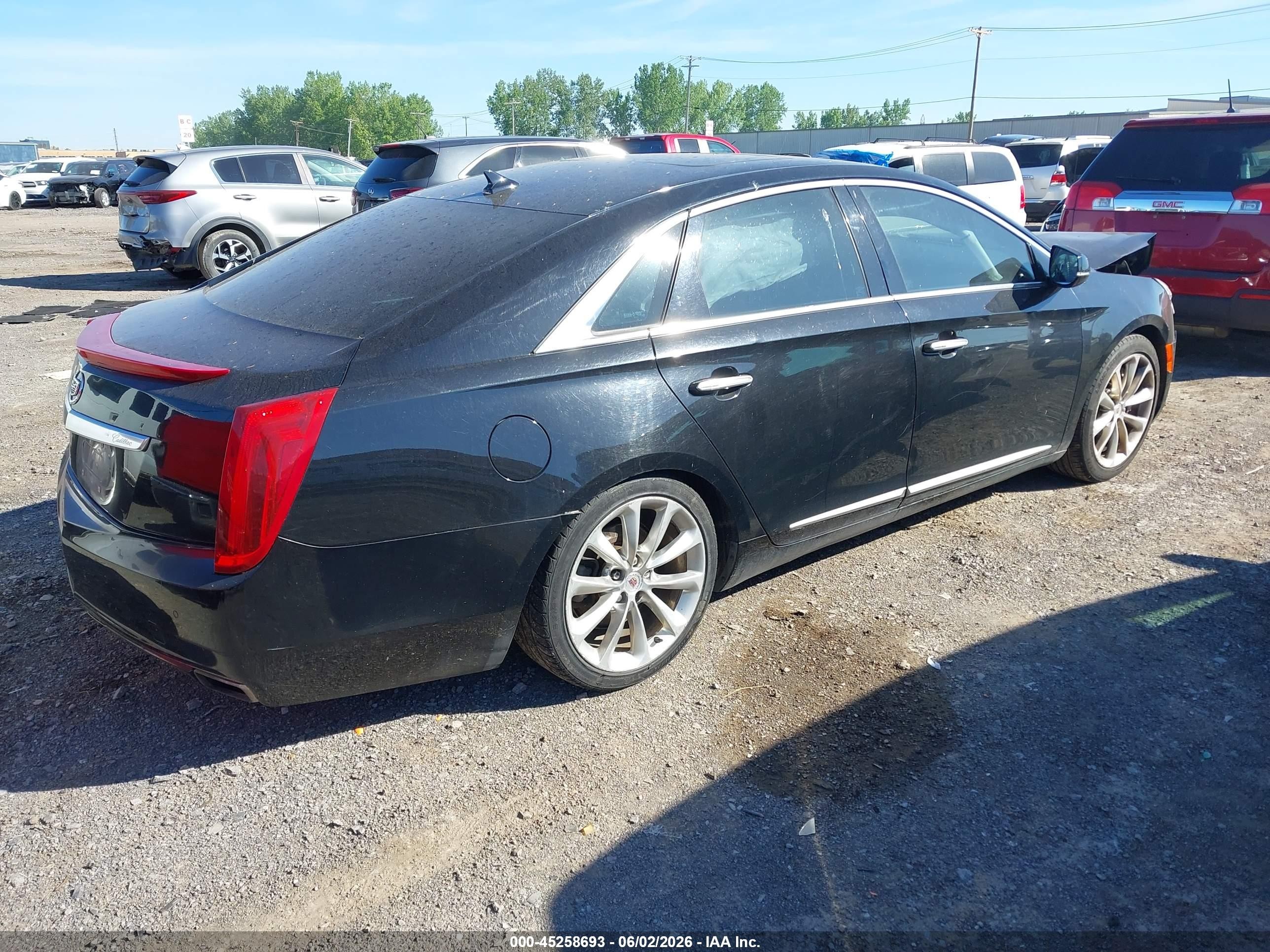 2013 Cadillac Xts Luxury Black vin: 2G61R5S37D9151138