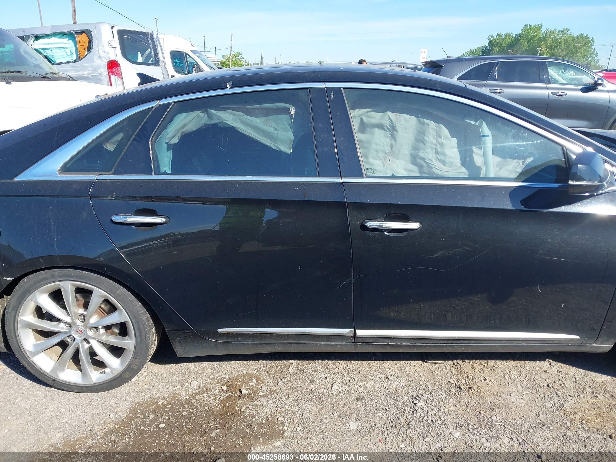2013 Cadillac Xts Luxury Black vin: 2G61R5S37D9151138