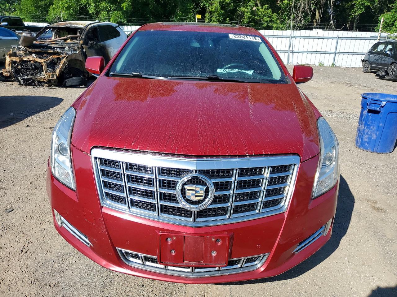 2013 Cadillac Xts Luxury Collection Red vin: 2G61R5S38D9111103