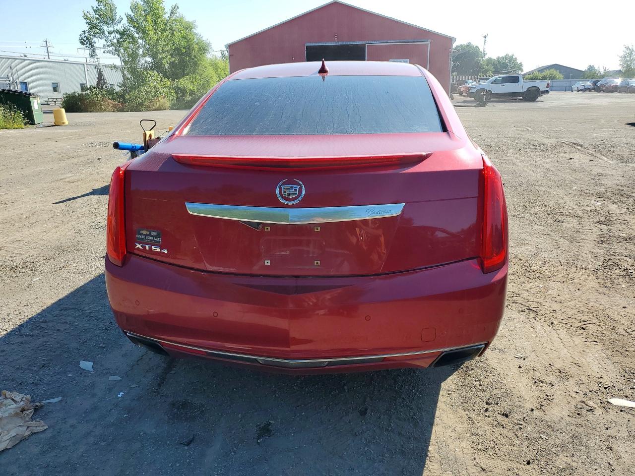 2013 Cadillac Xts Luxury Collection Red vin: 2G61R5S38D9111103