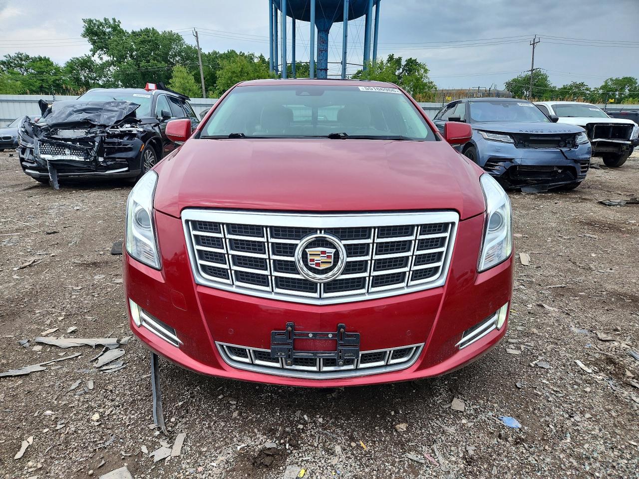 2013 Cadillac Xts Luxury Collection Red vin: 2G61R5S38D9142271