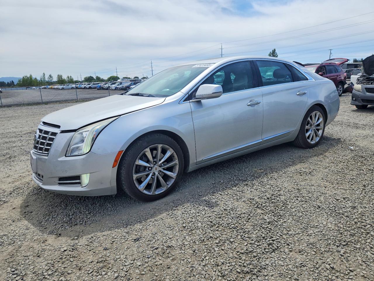 2013 Cadillac Xts Luxury Collection Silver vin: 2G61R5S38D9164626
