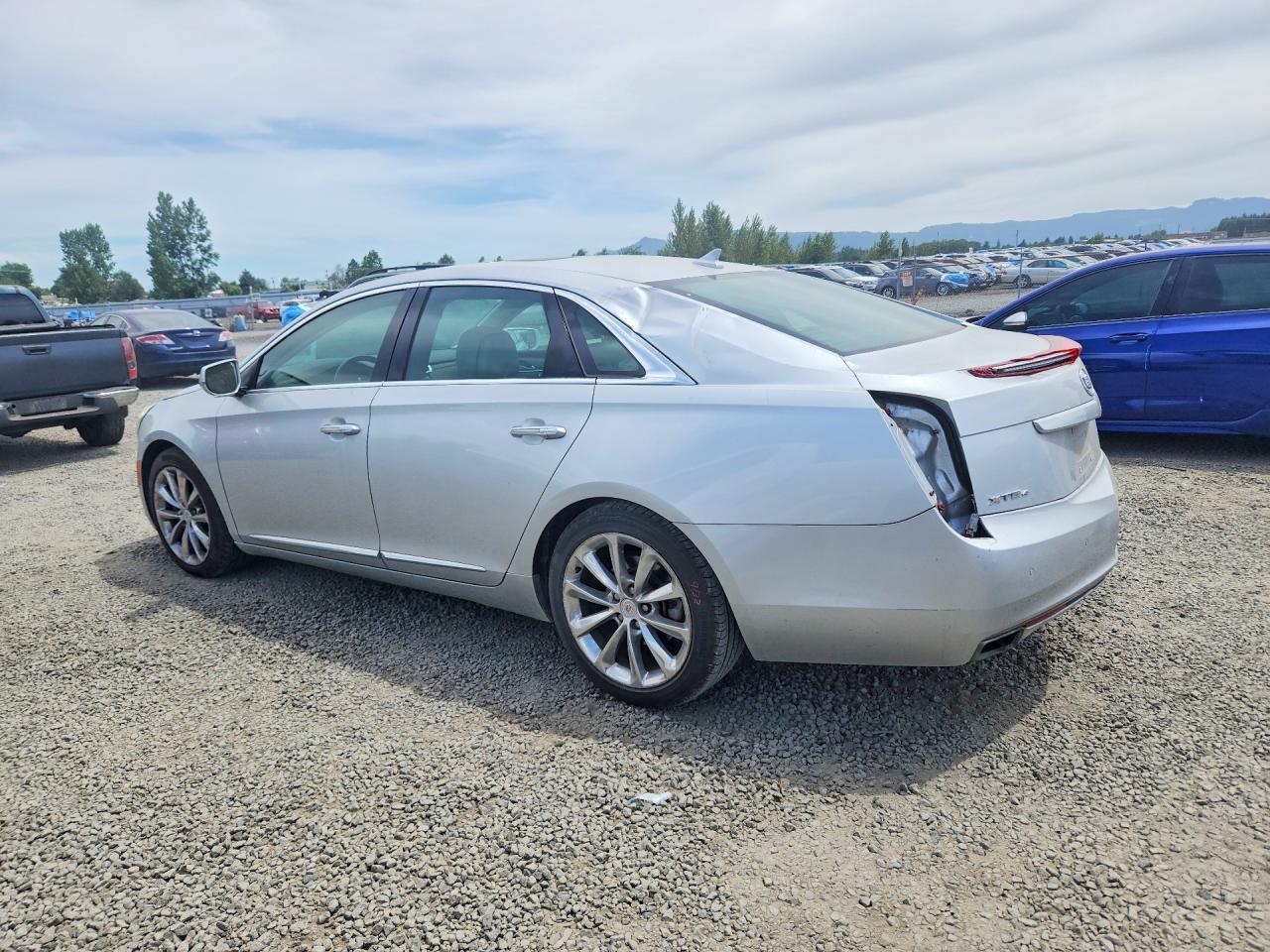 2013 Cadillac Xts Luxury Collection Silver vin: 2G61R5S38D9164626
