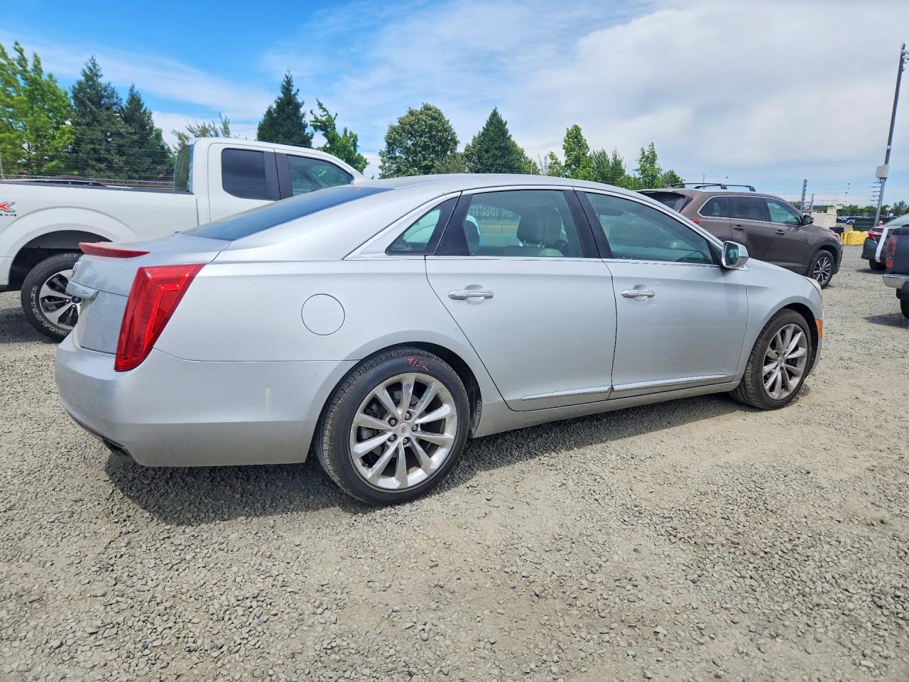 2013 Cadillac Xts Luxury Collection Silver vin: 2G61R5S38D9164626