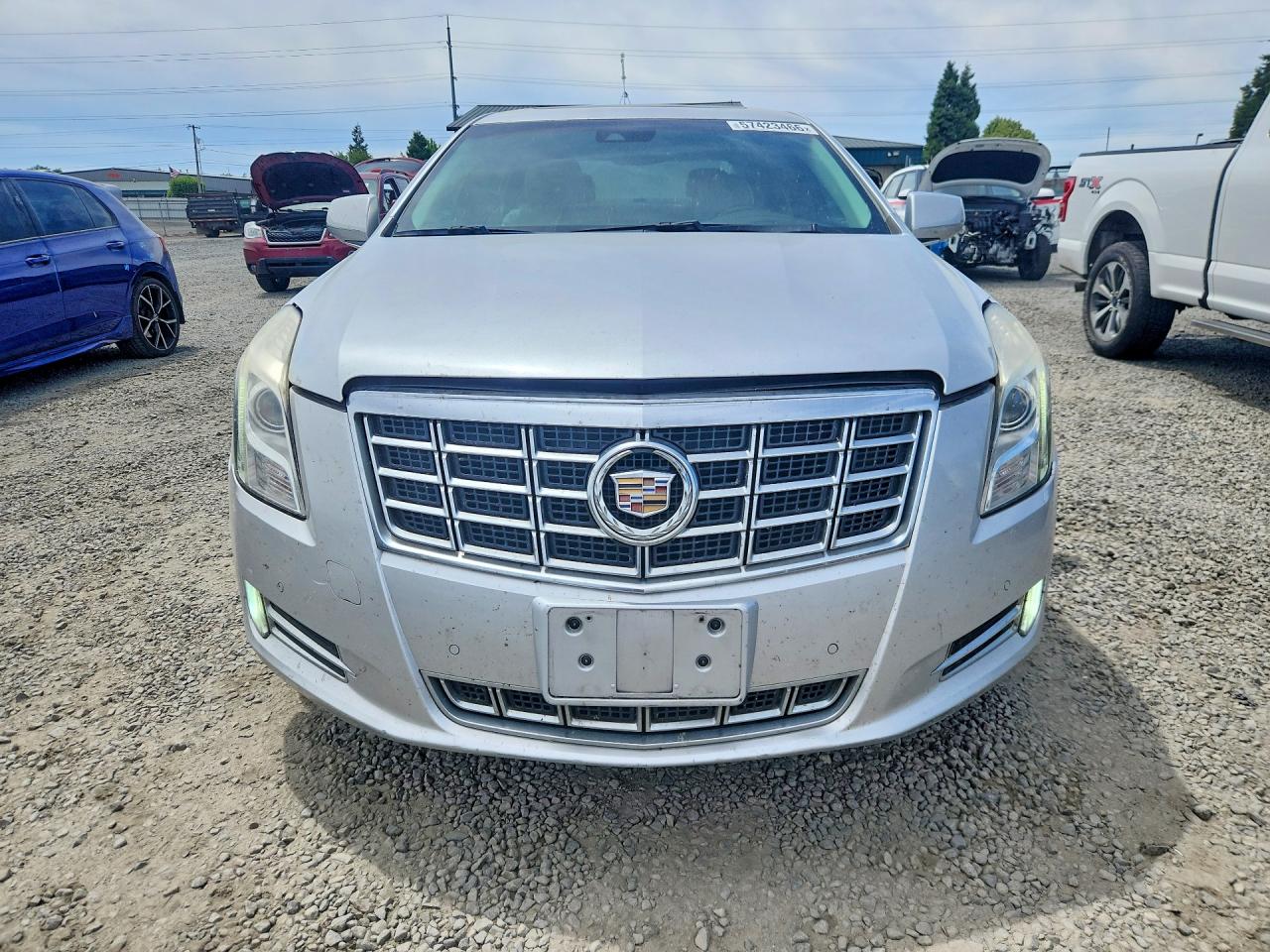 2013 Cadillac Xts Luxury Collection Silver vin: 2G61R5S38D9164626