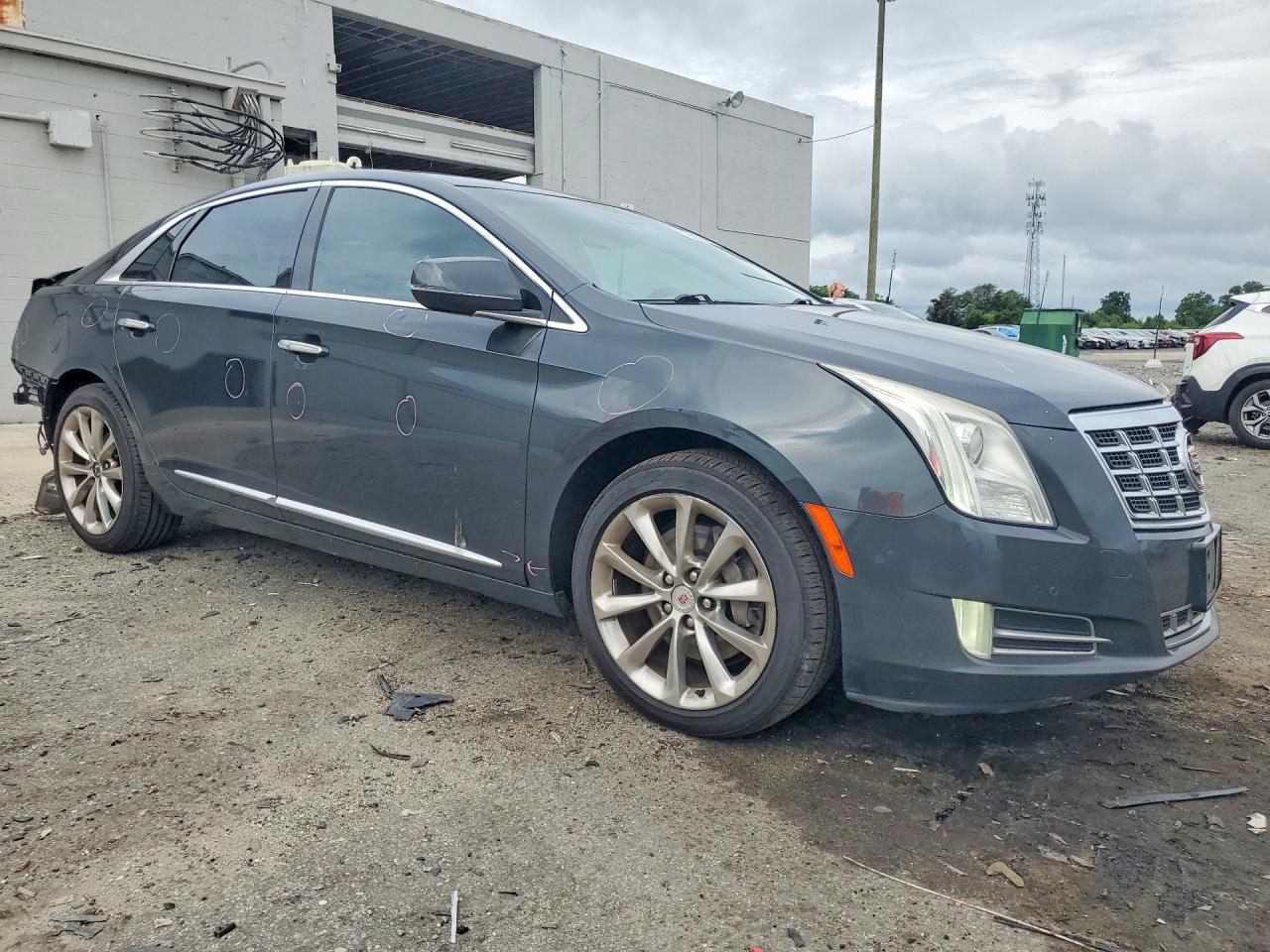 2013 Cadillac Xts Luxury Collection Gray vin: 2G61R5S39D9101258