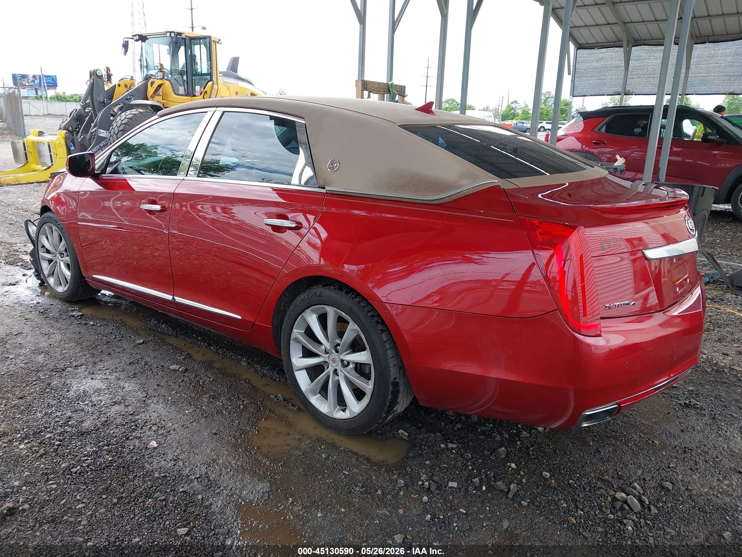 2013 Cadillac Xts Luxury Red vin: 2G61R5S3XD9118070