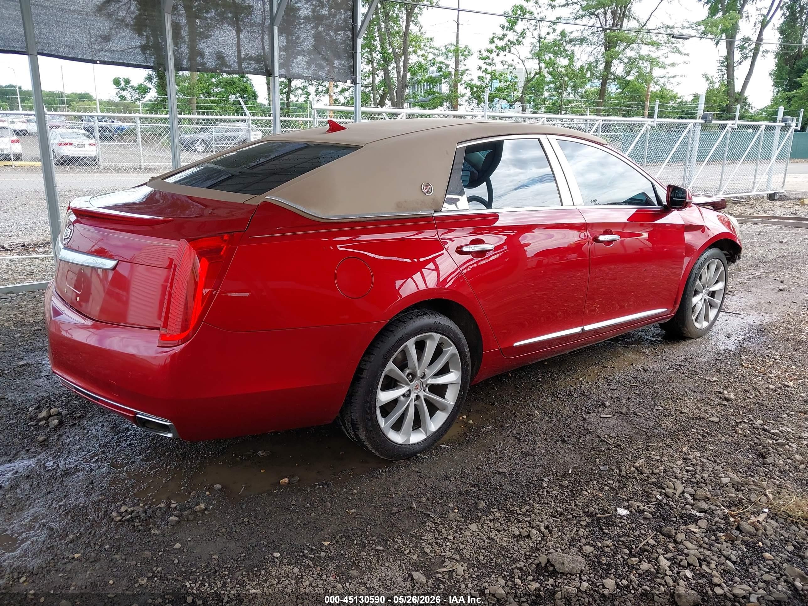 2013 Cadillac Xts Luxury Red vin: 2G61R5S3XD9118070