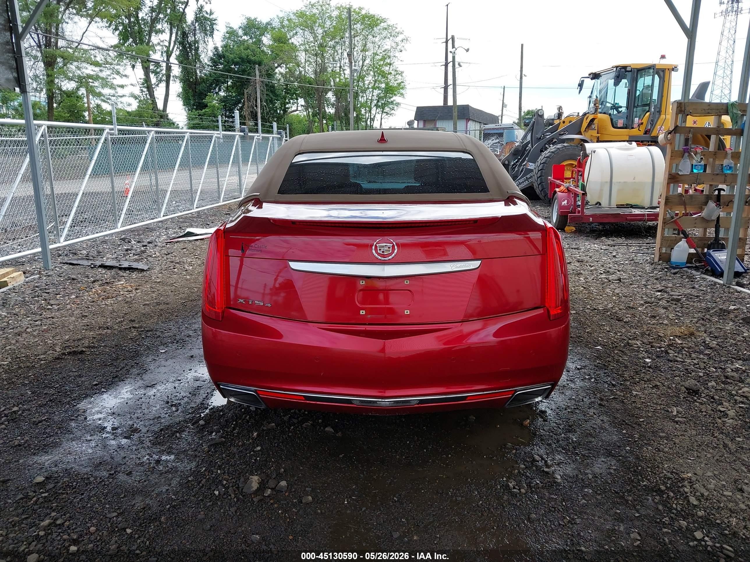 2013 Cadillac Xts Luxury Red vin: 2G61R5S3XD9118070