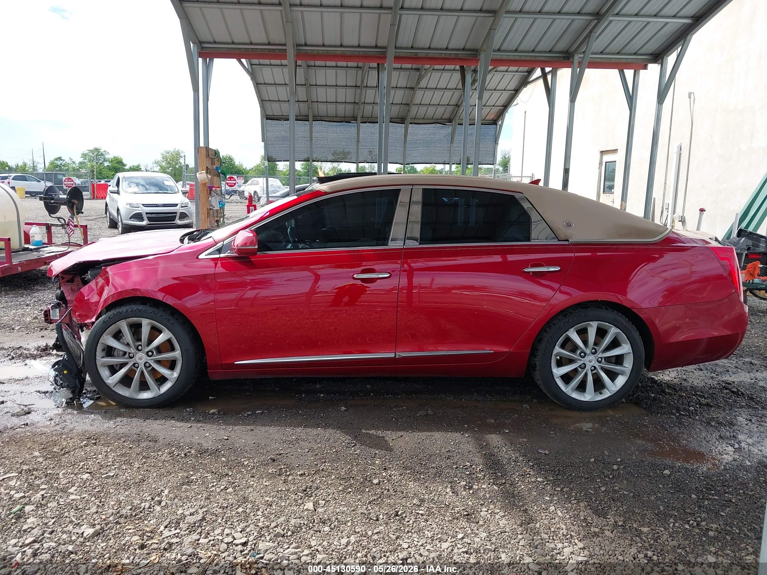 2013 Cadillac Xts Luxury Red vin: 2G61R5S3XD9118070