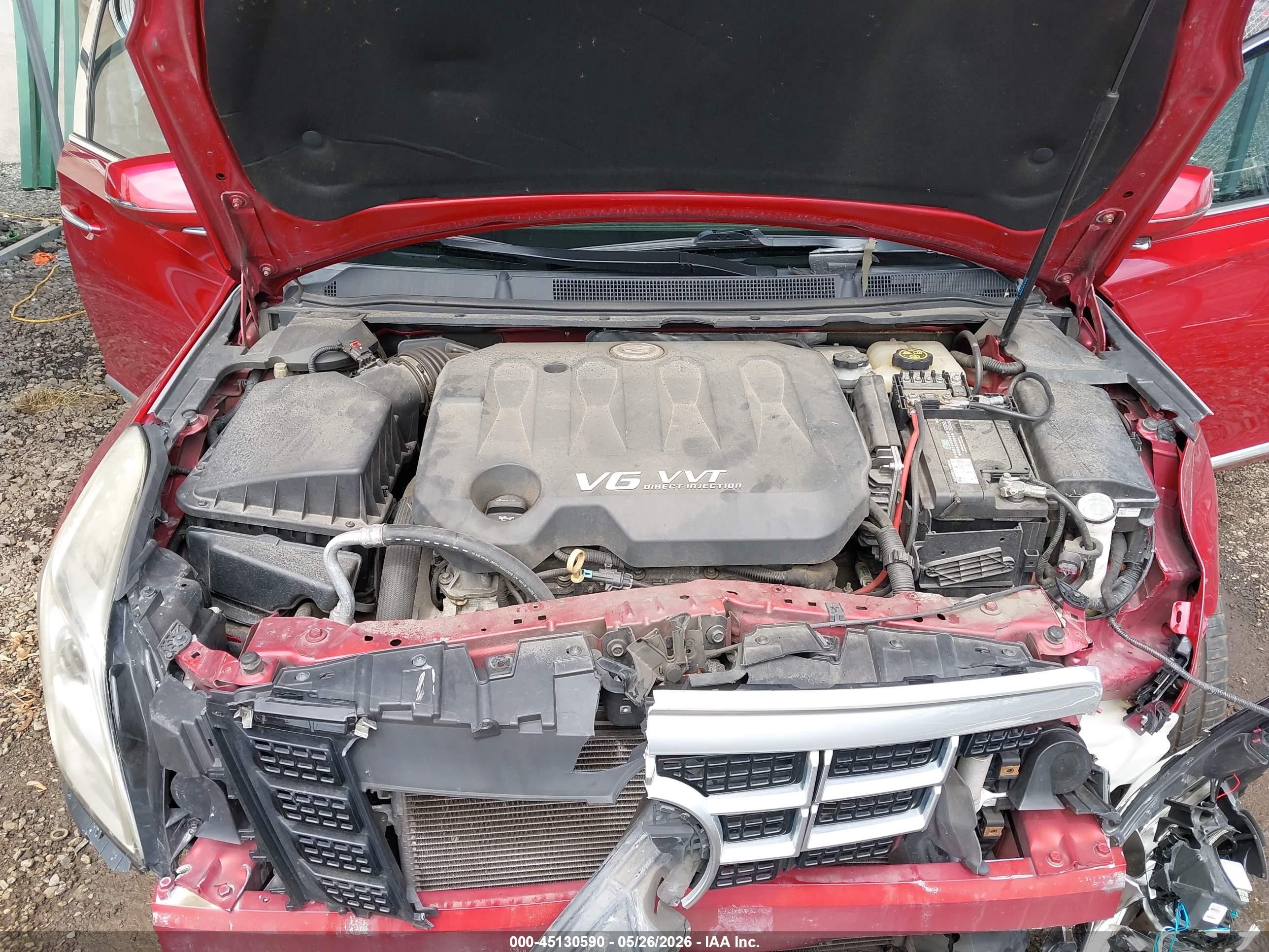 2013 Cadillac Xts Luxury Red vin: 2G61R5S3XD9118070