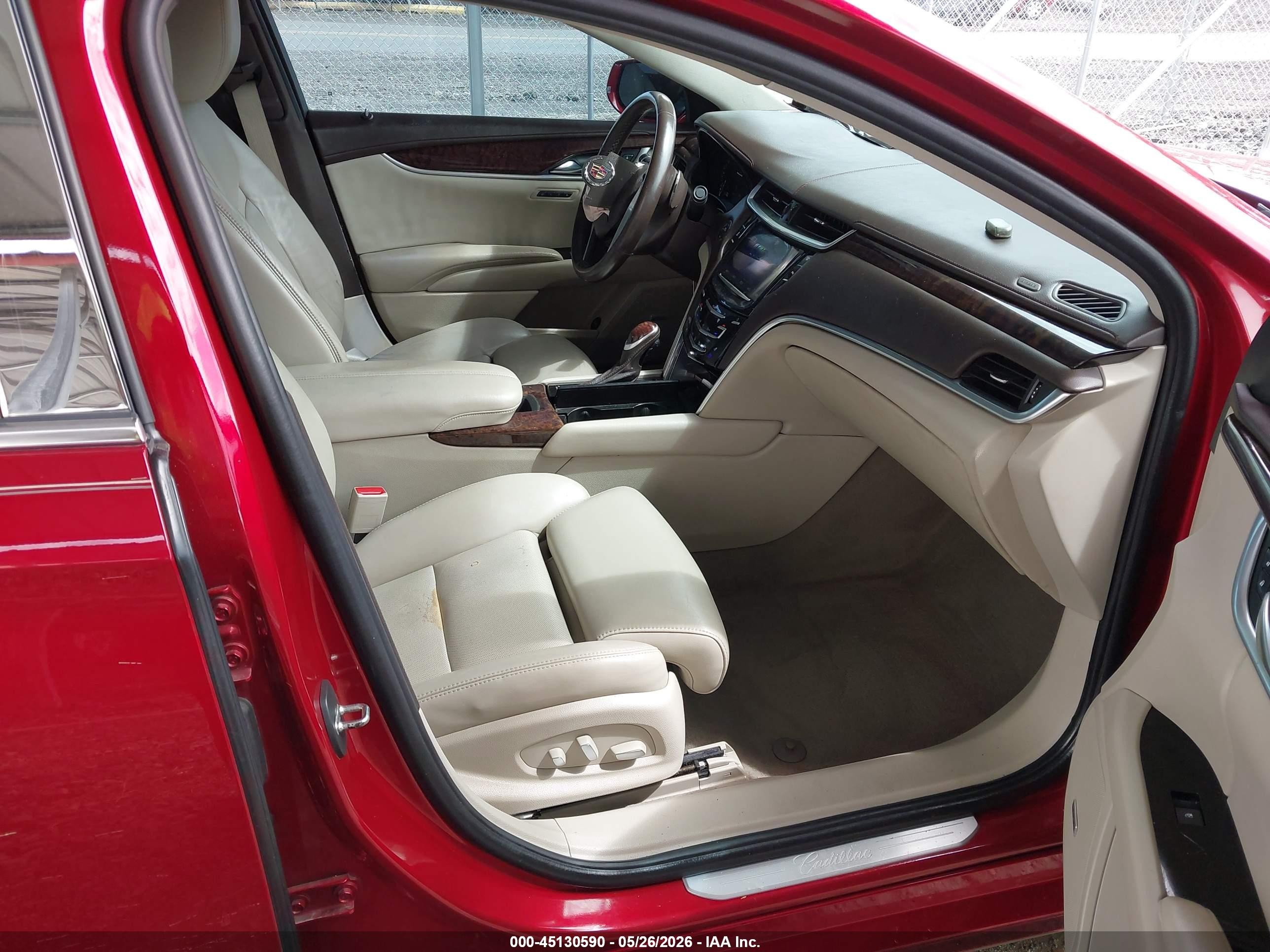 2013 Cadillac Xts Luxury Red vin: 2G61R5S3XD9118070