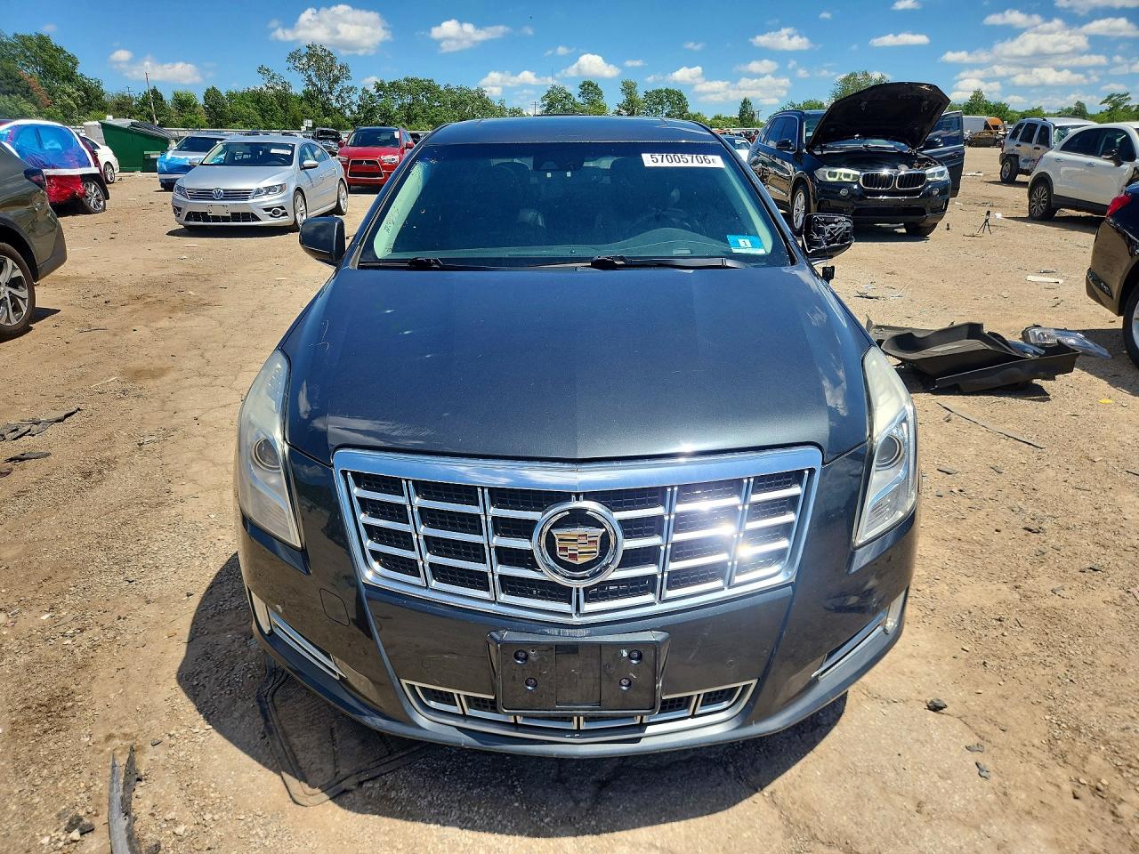 2013 Cadillac Xts Luxury Collection Charcoal vin: 2G61R5S3XD9128663