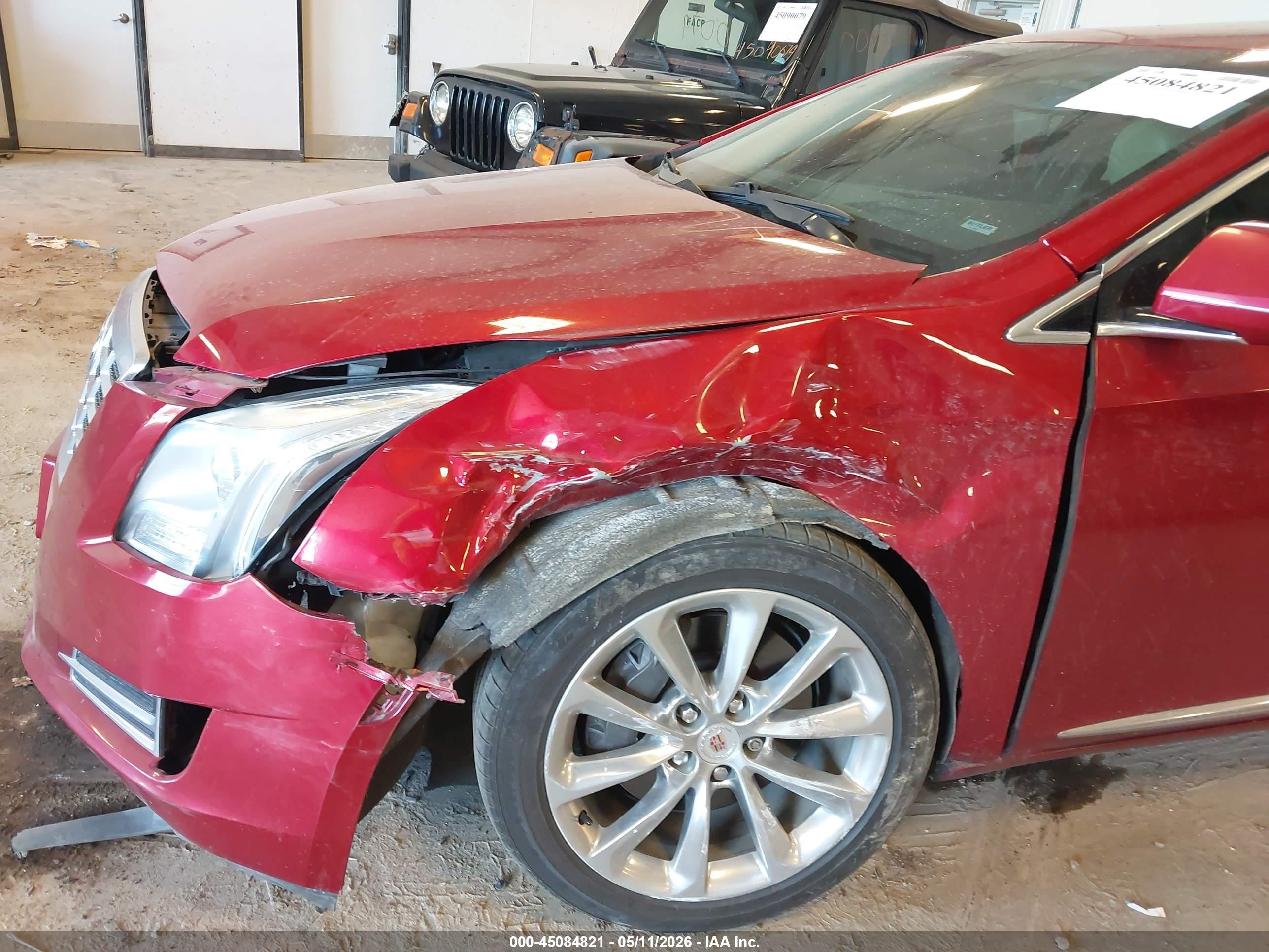 2014 Cadillac Xts Premium Red vin: 2G61R5S3XE9189030