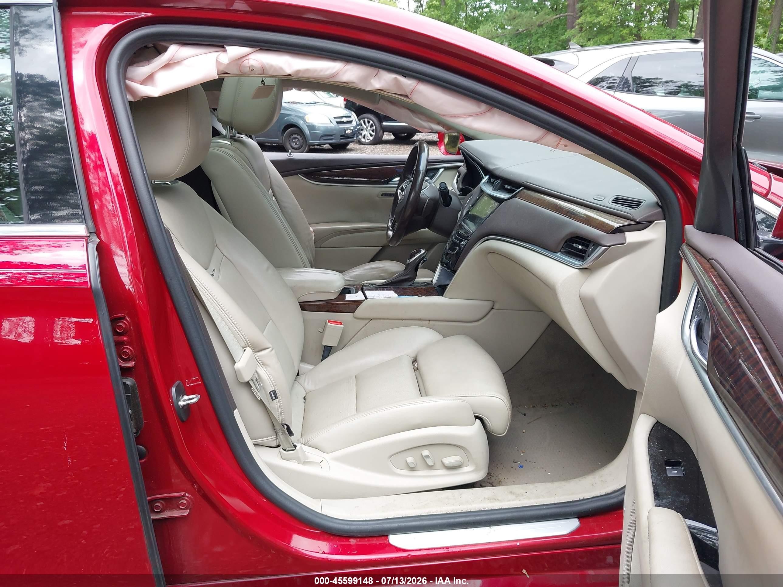 2013 Cadillac Xts Premium Red vin: 2G61S5S30D9134928