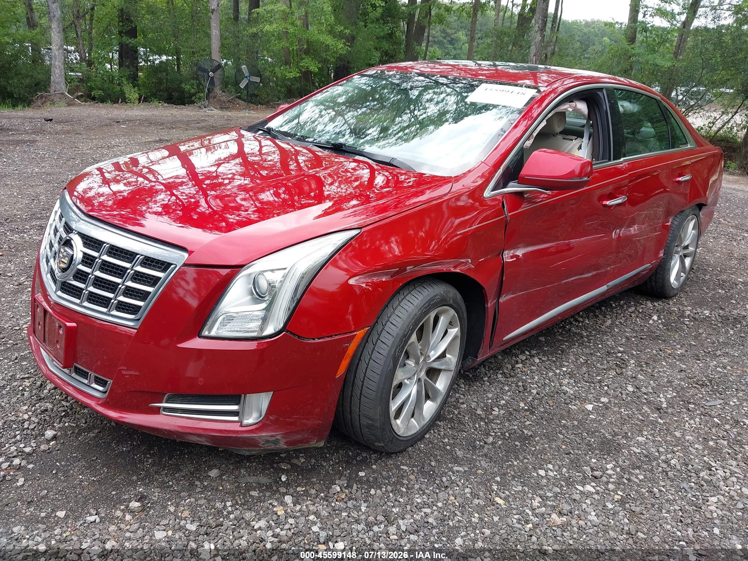 2013 Cadillac Xts Premium Red vin: 2G61S5S30D9134928