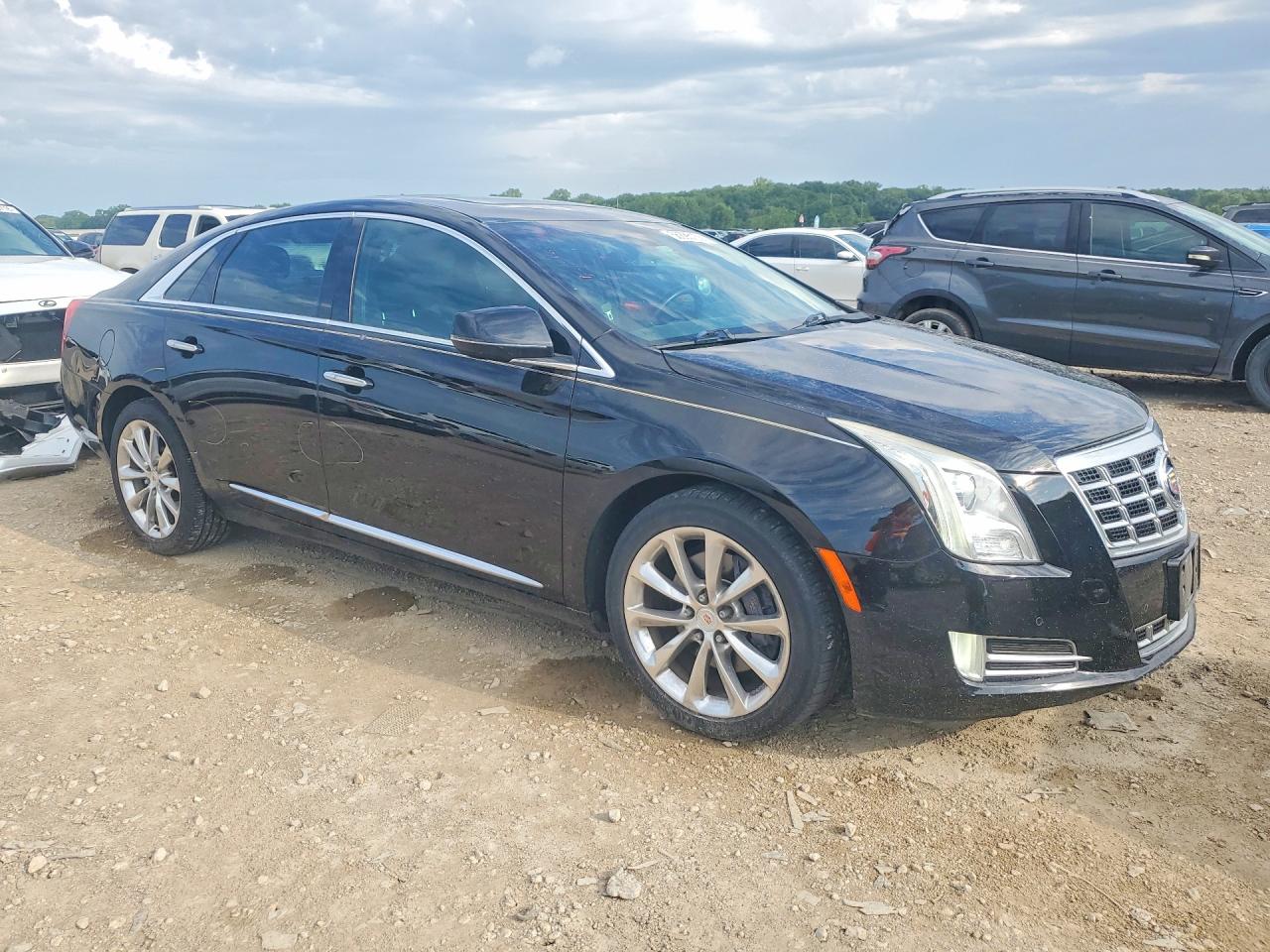 2013 Cadillac Xts Premium Collection Black vin: 2G61S5S31D9130435