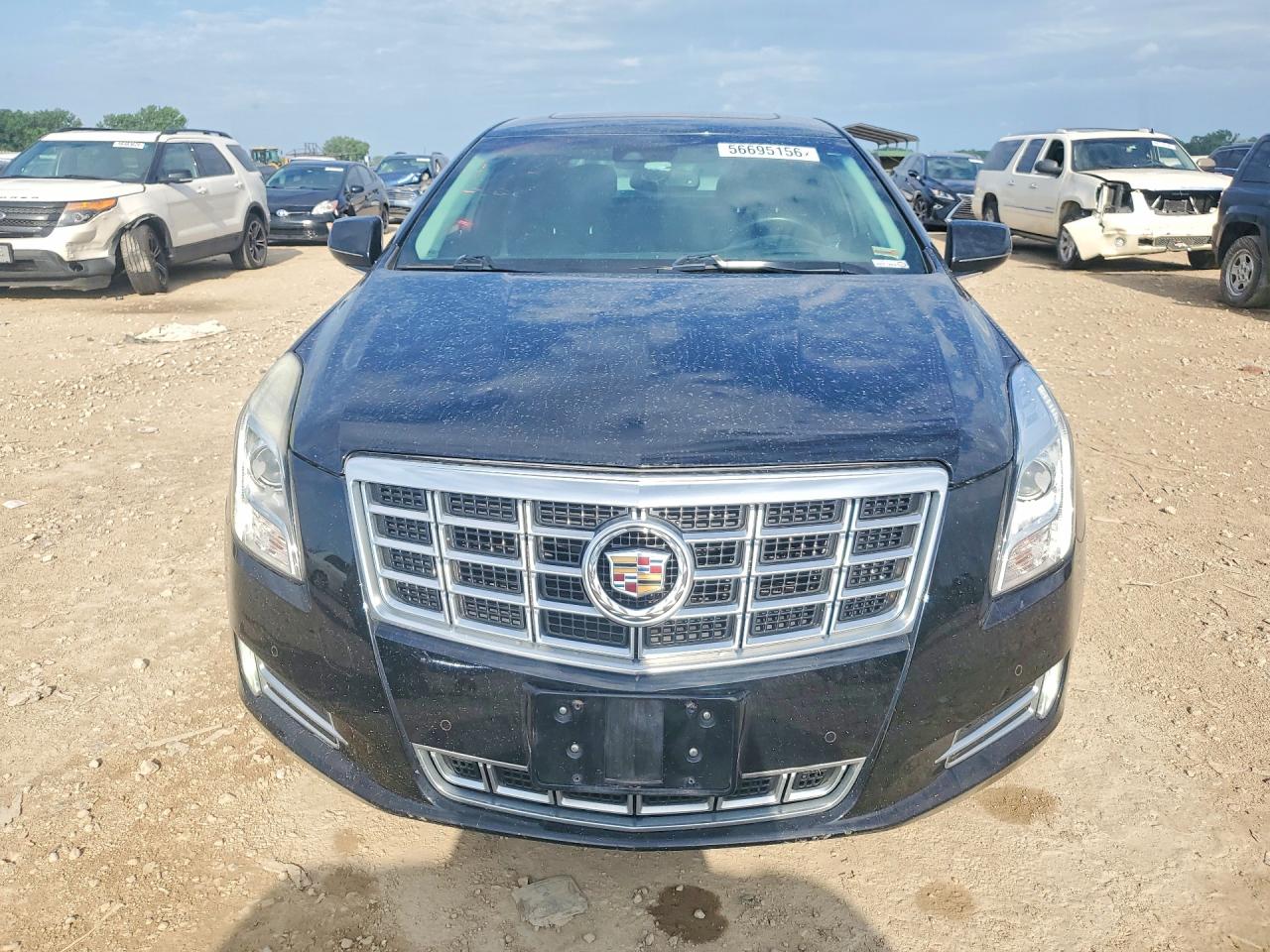 2013 Cadillac Xts Premium Collection Black vin: 2G61S5S31D9130435