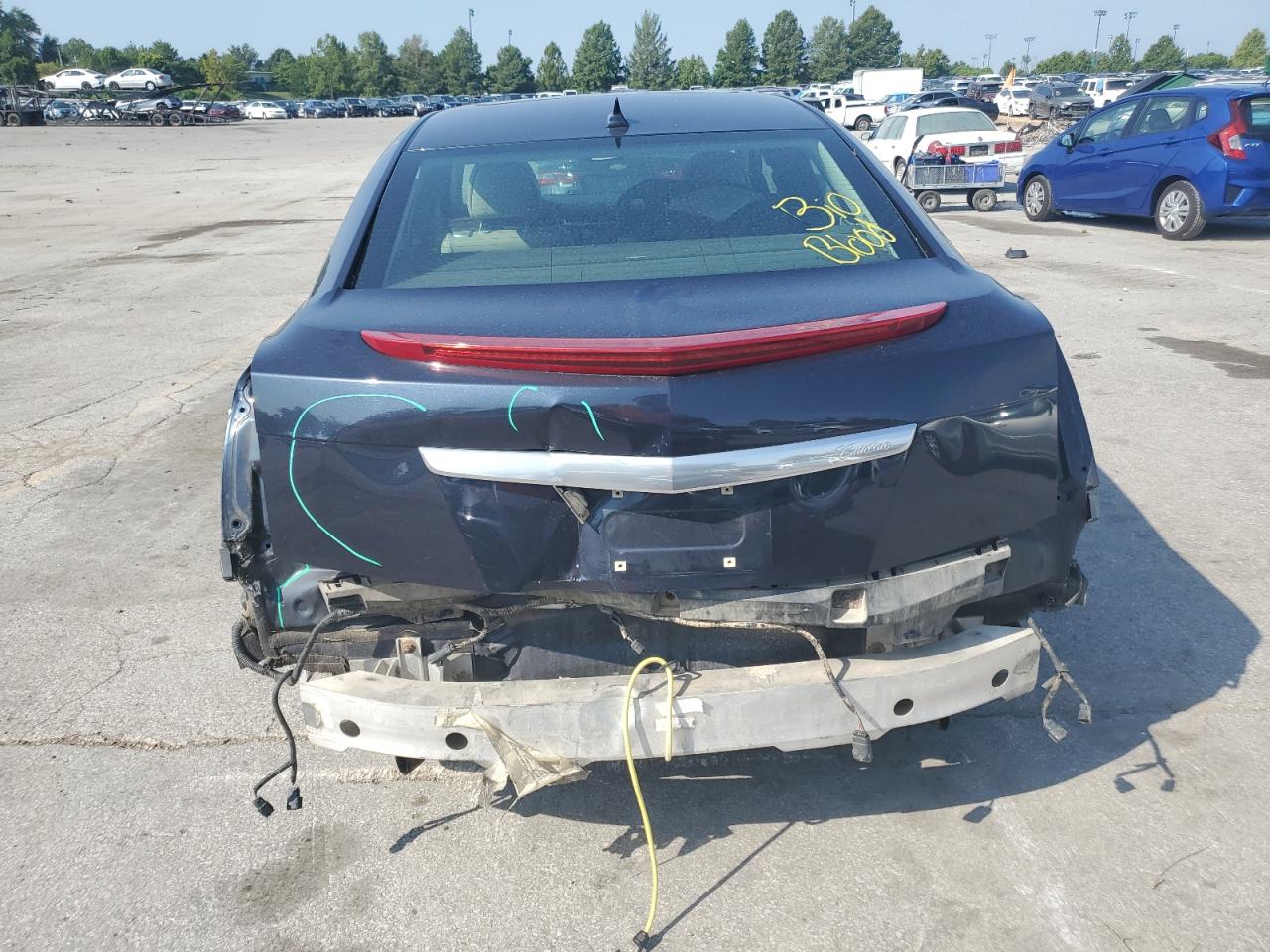 2013 Cadillac Xts Premium Collection Blue vin: 2G61S5S33D9164702