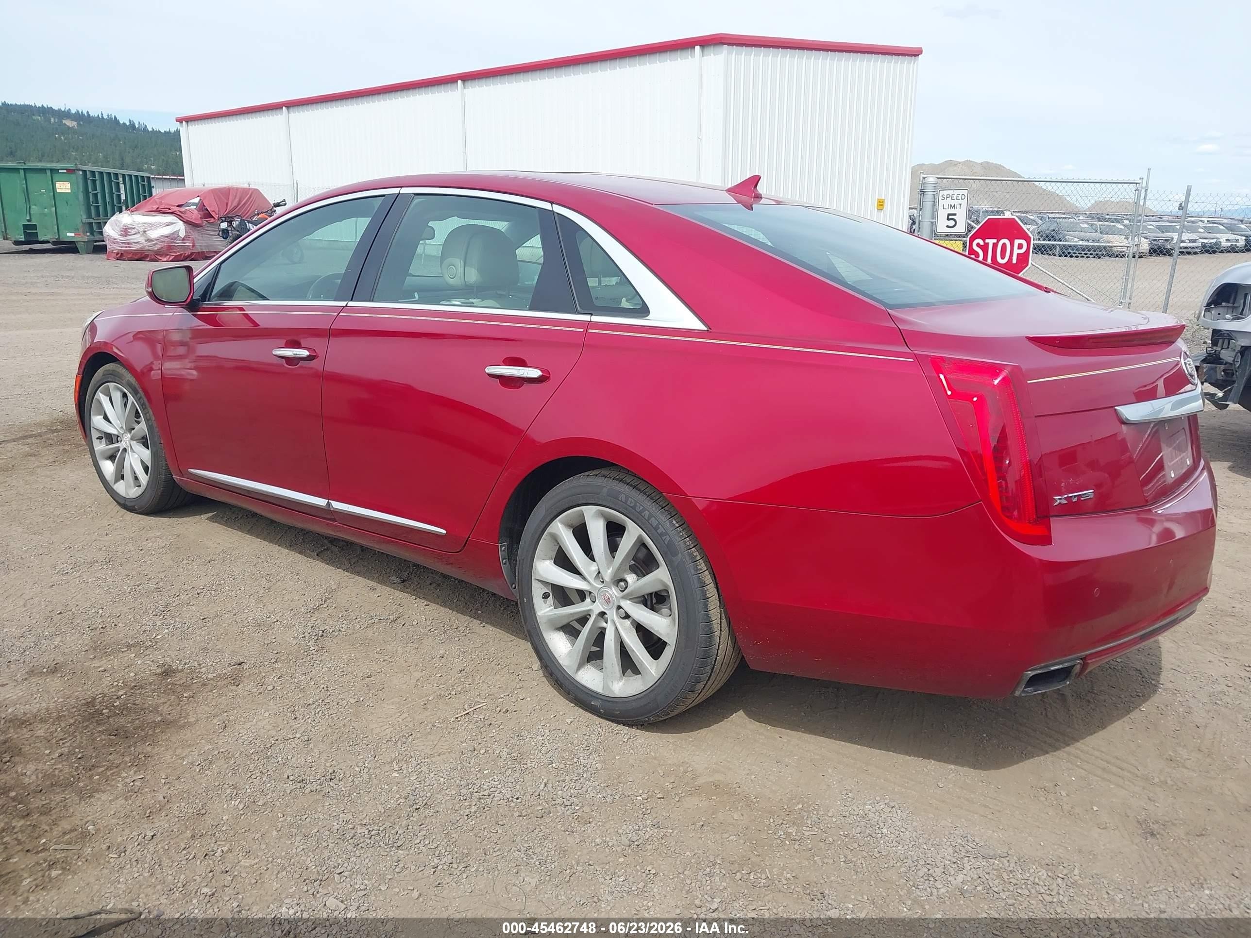 2013 Cadillac Xts Premium Red vin: 2G61S5S33D9210285