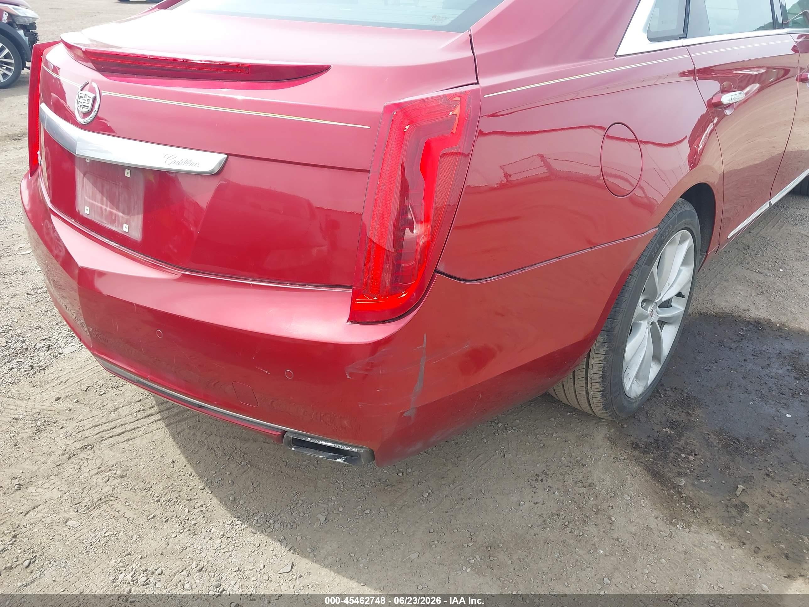 2013 Cadillac Xts Premium Red vin: 2G61S5S33D9210285