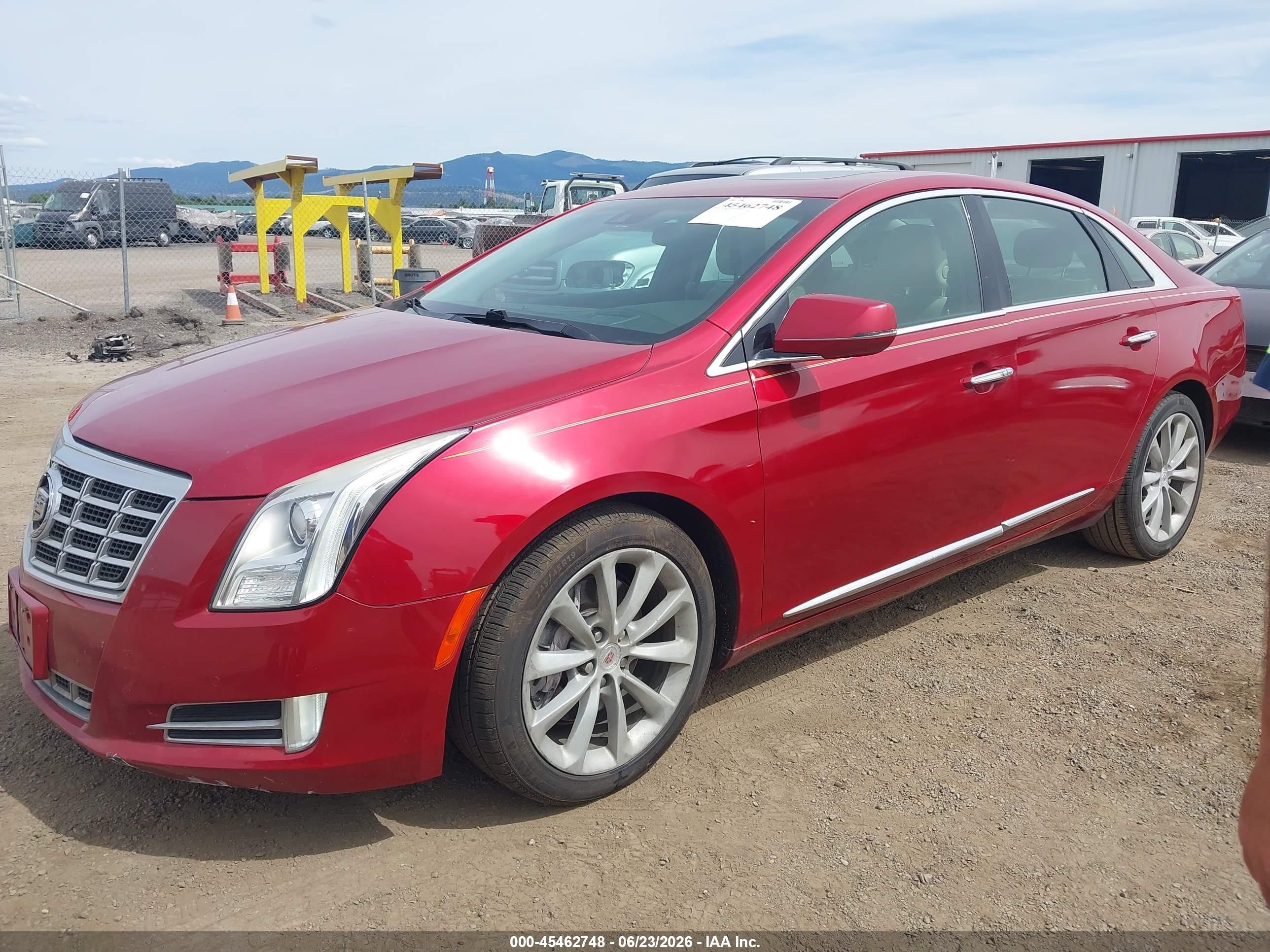 2013 Cadillac Xts Premium Red vin: 2G61S5S33D9210285