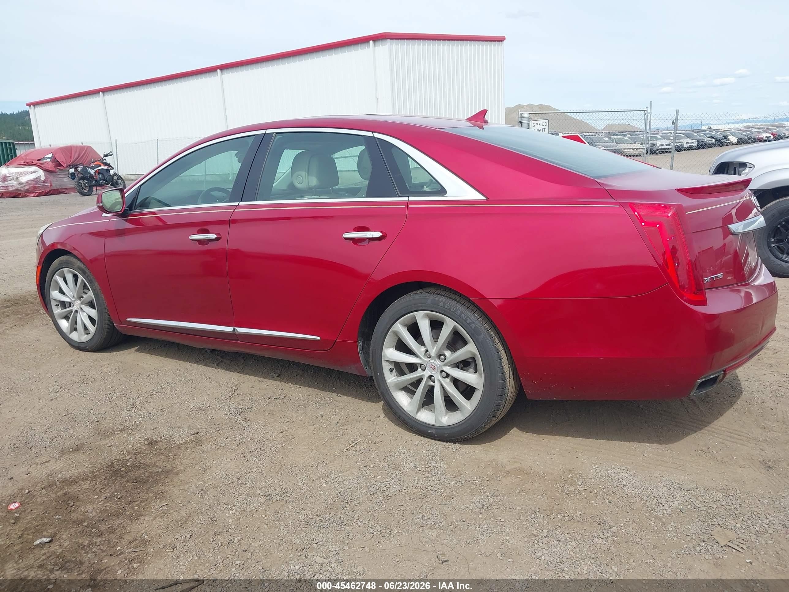 2013 Cadillac Xts Premium Red vin: 2G61S5S33D9210285