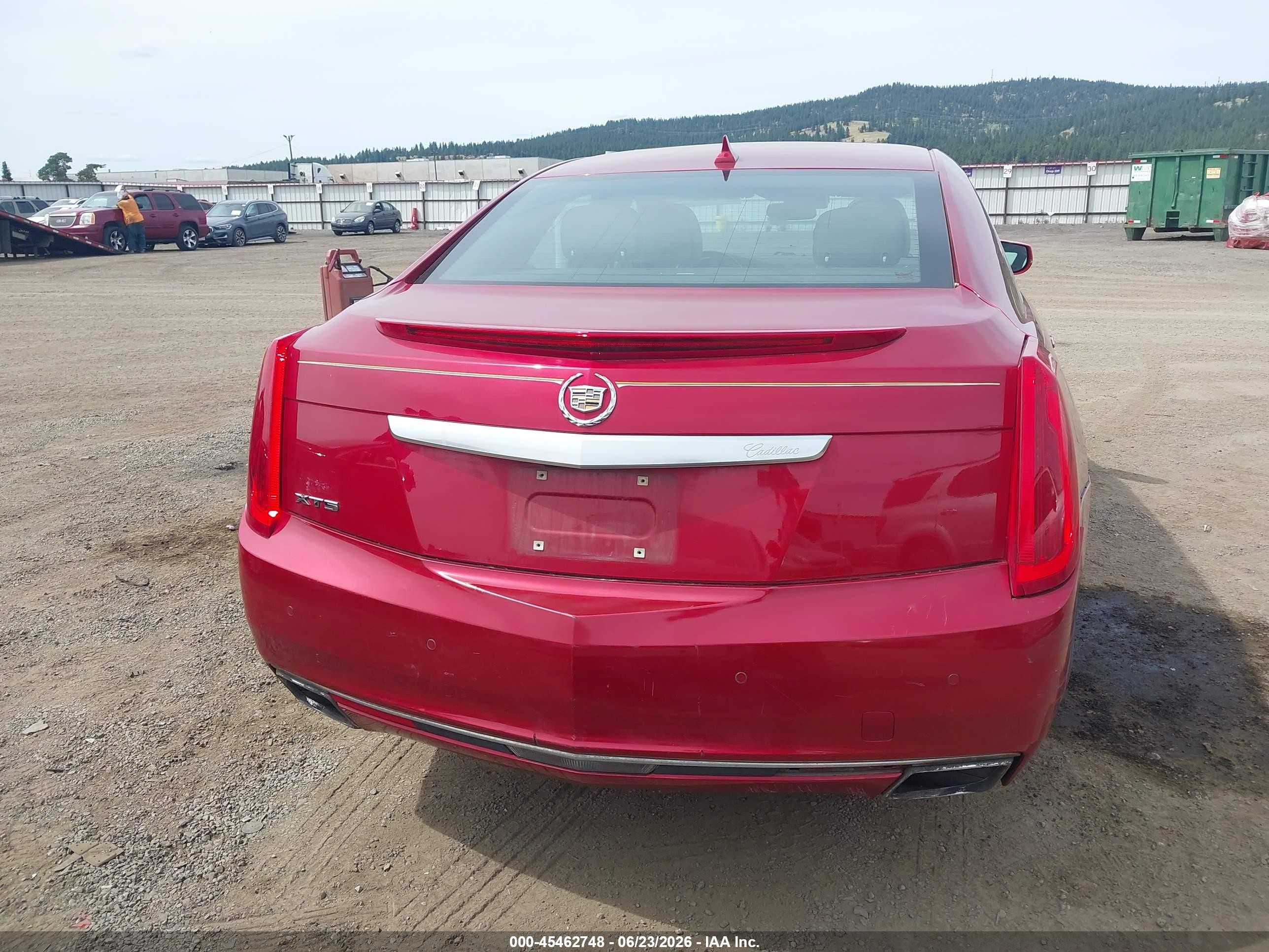 2013 Cadillac Xts Premium Red vin: 2G61S5S33D9210285