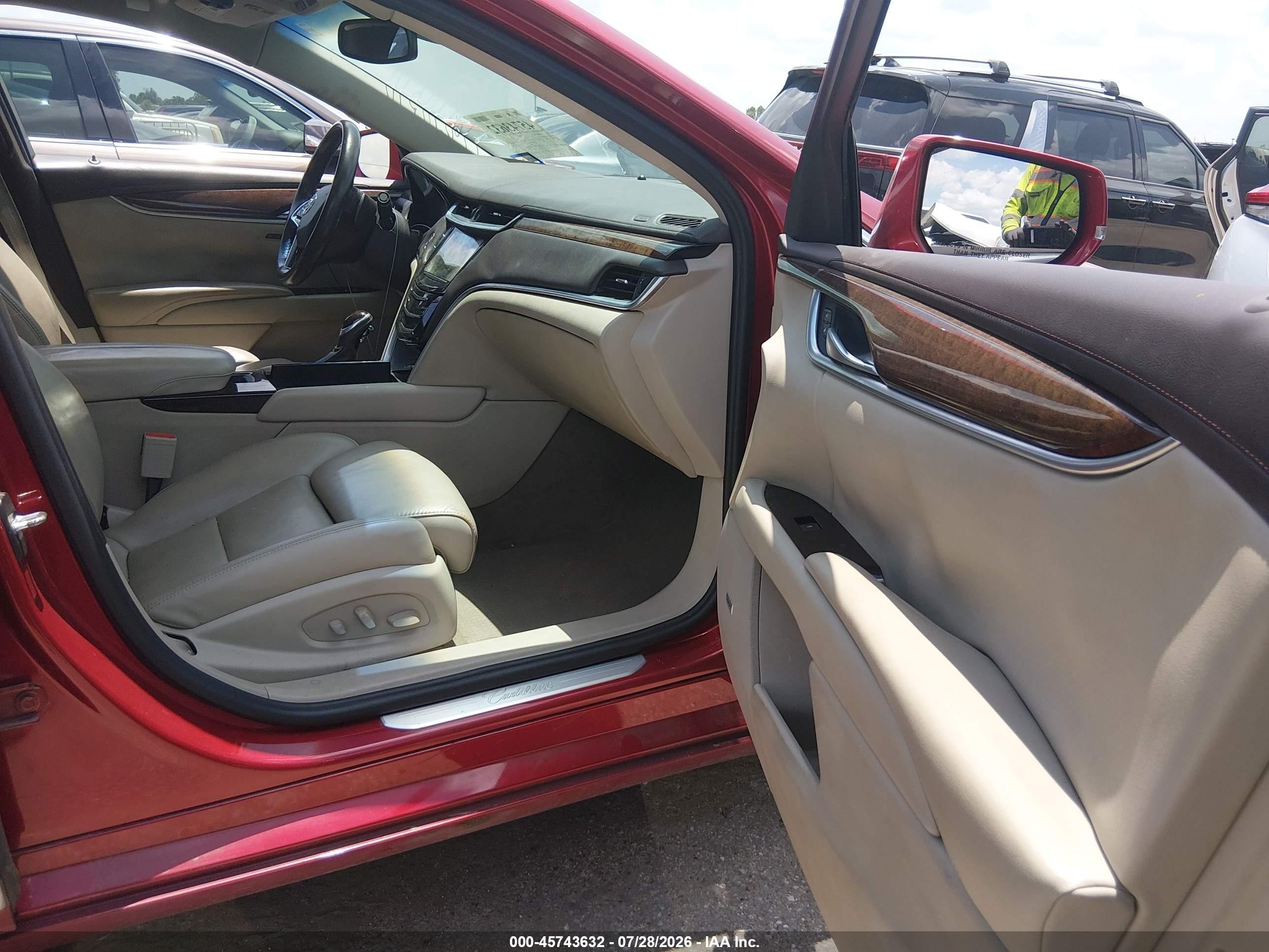 2013 Cadillac Xts Premium Red vin: 2G61S5S34D9211011
