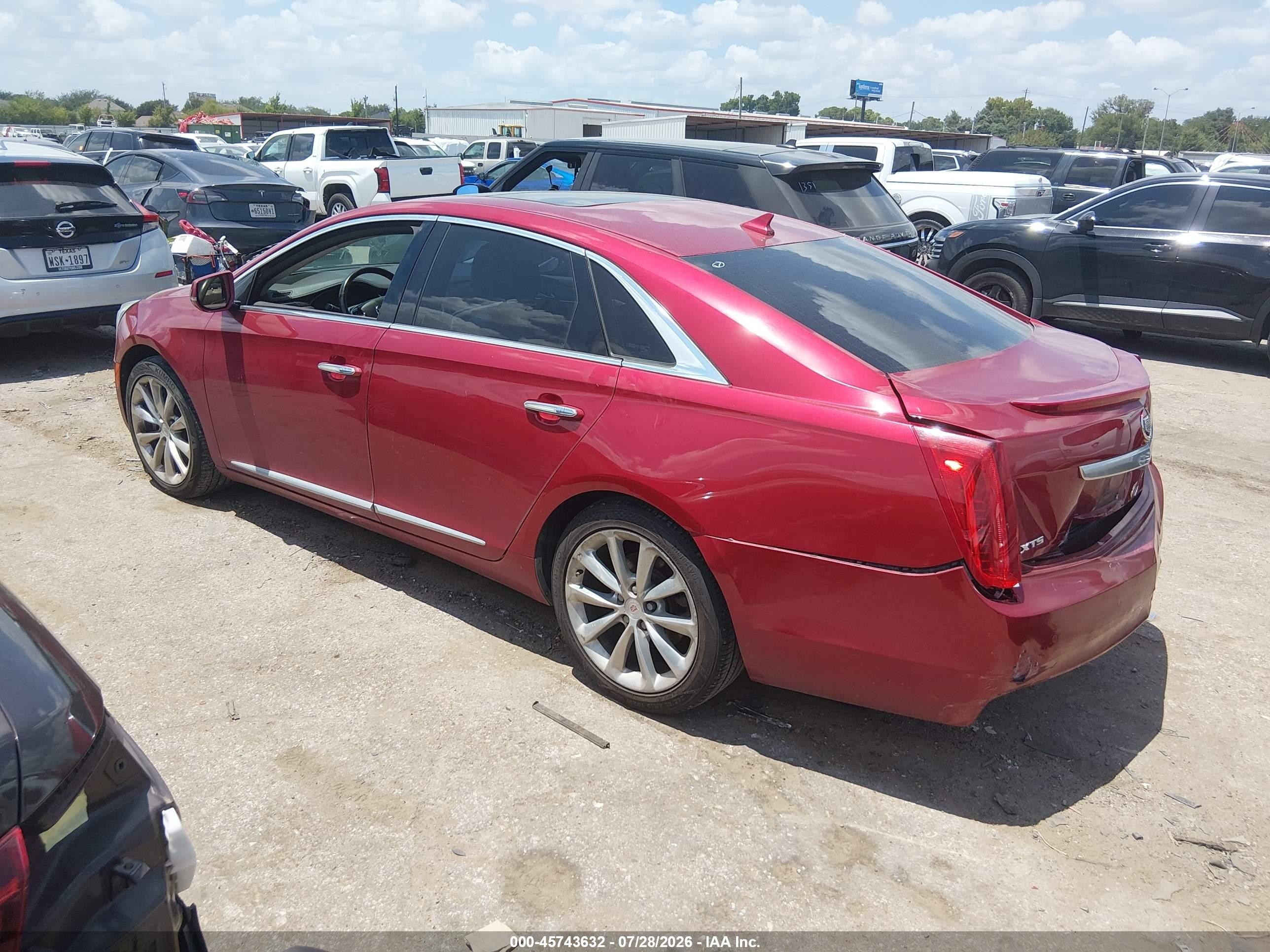 2013 Cadillac Xts Premium Red vin: 2G61S5S34D9211011