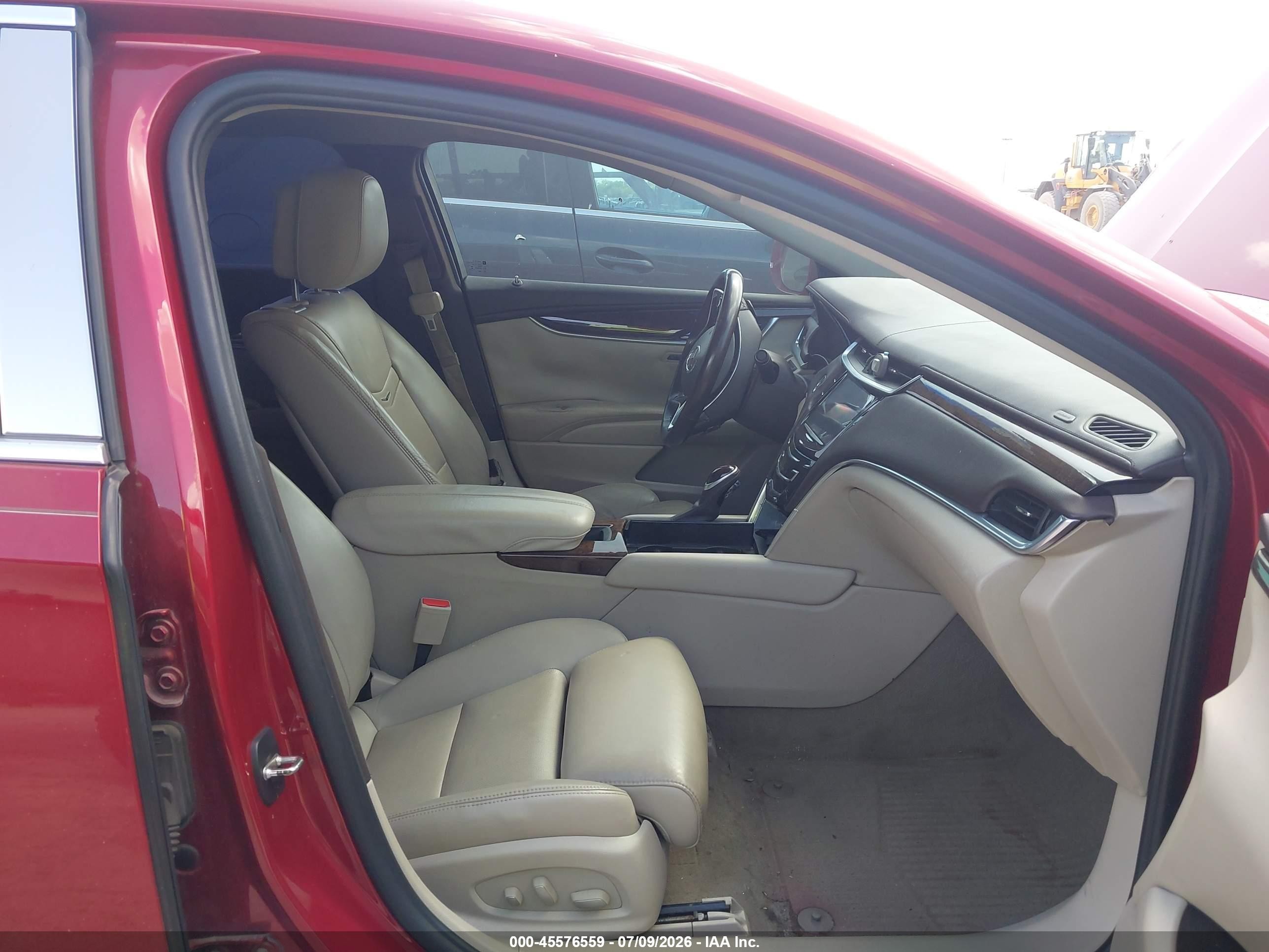 2013 Cadillac Xts Premium Maroon vin: 2G61S5S35D9142703