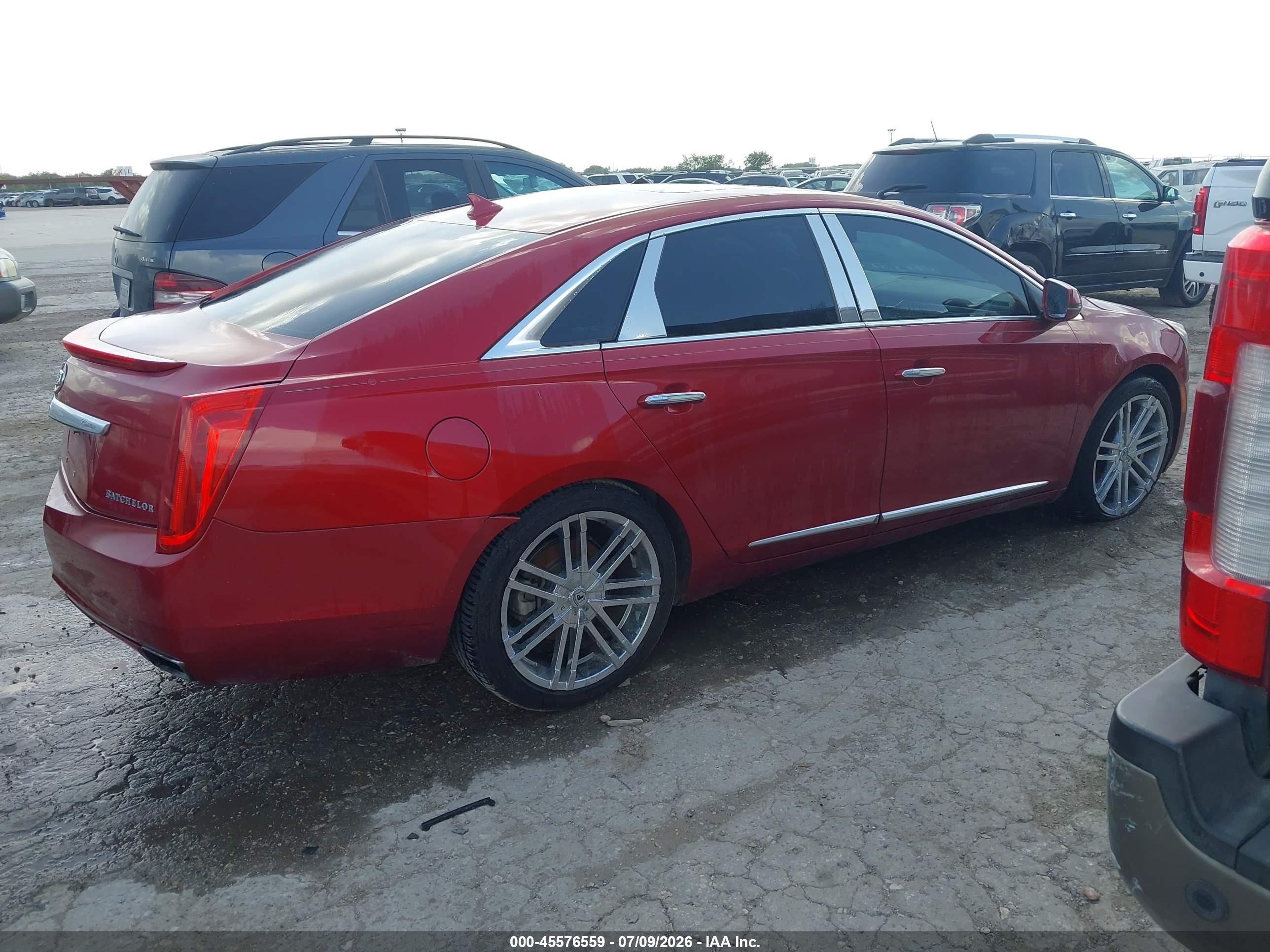 2013 Cadillac Xts Premium Maroon vin: 2G61S5S35D9142703