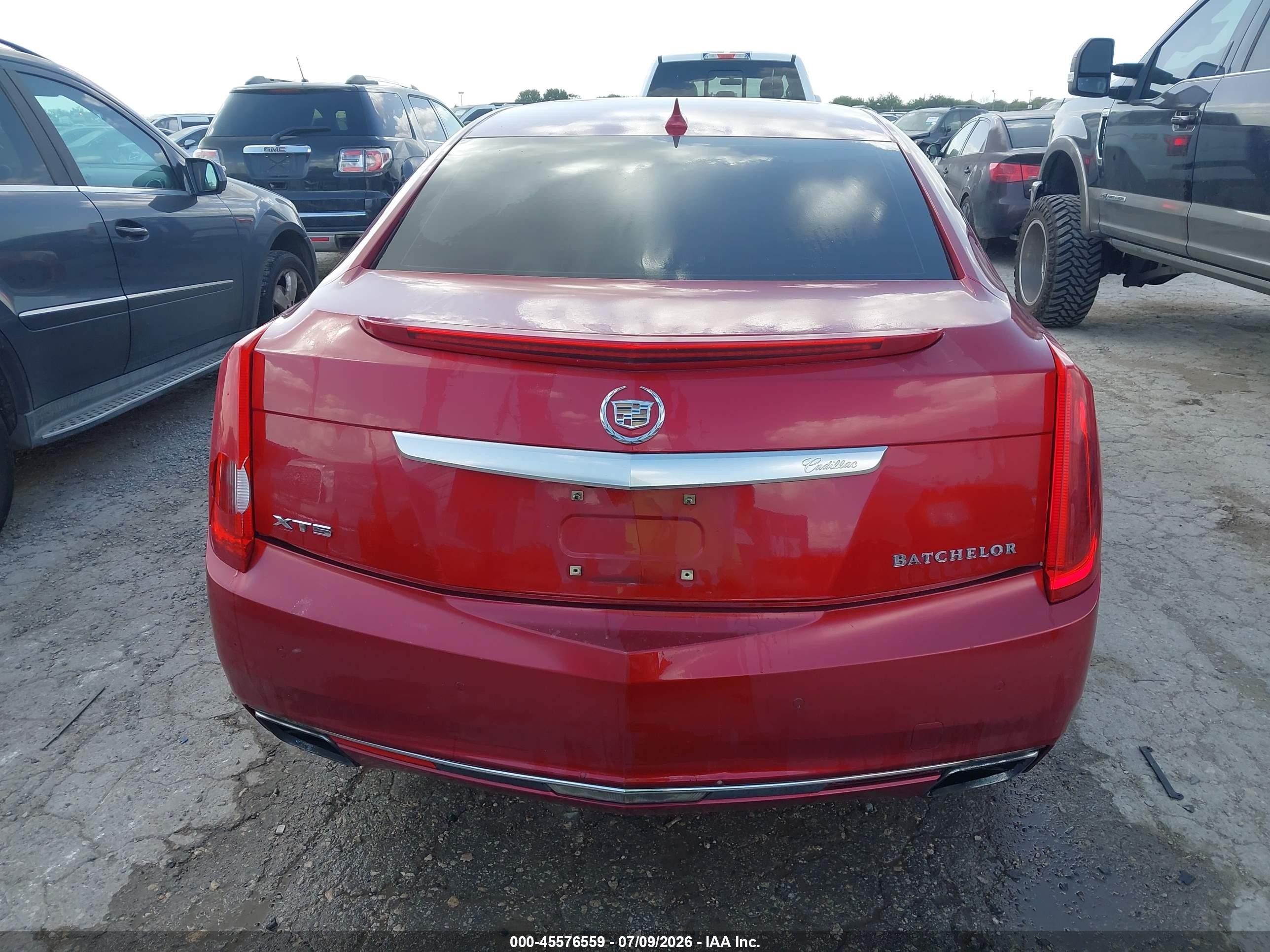 2013 Cadillac Xts Premium Maroon vin: 2G61S5S35D9142703