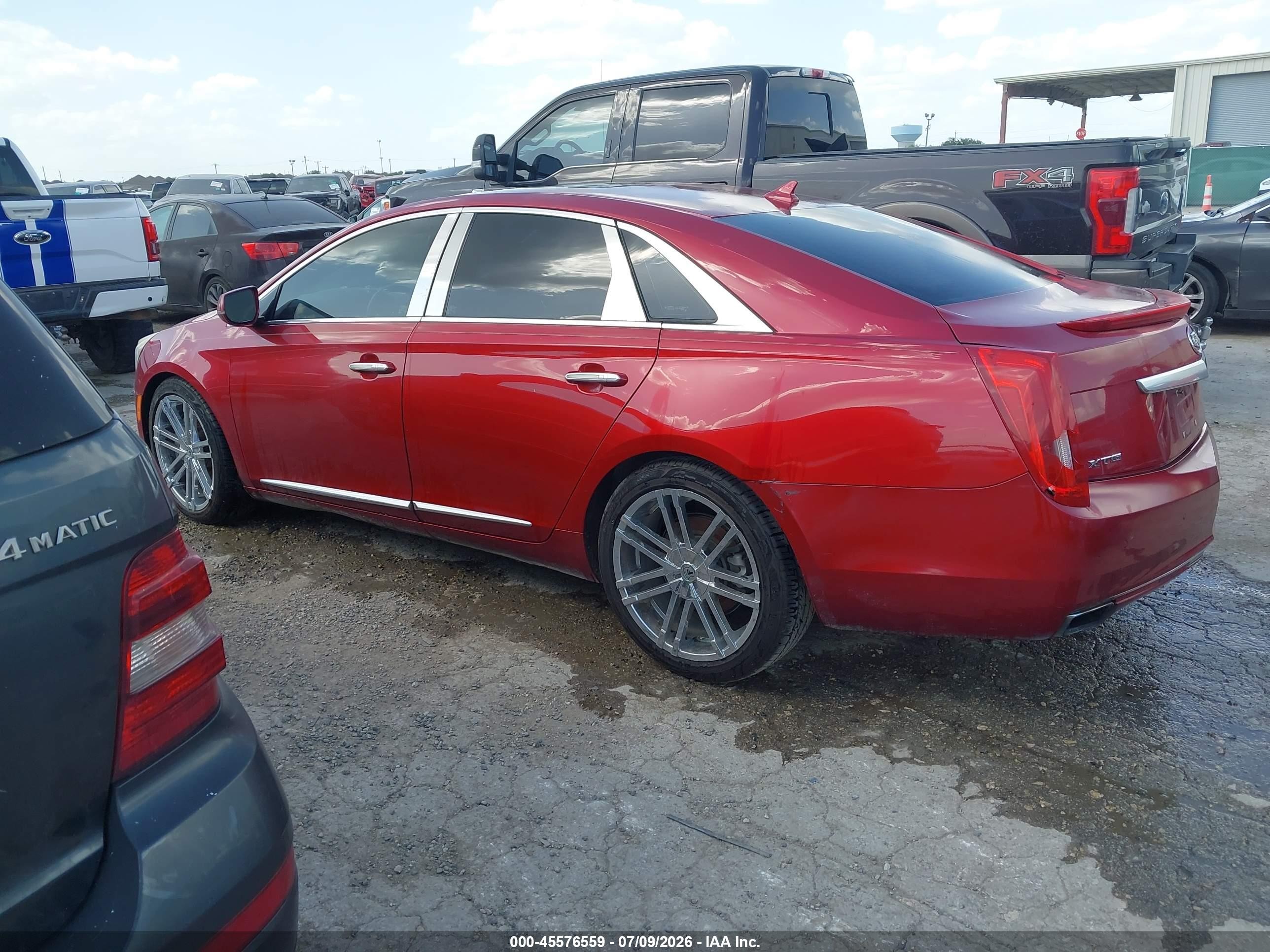2013 Cadillac Xts Premium Maroon vin: 2G61S5S35D9142703