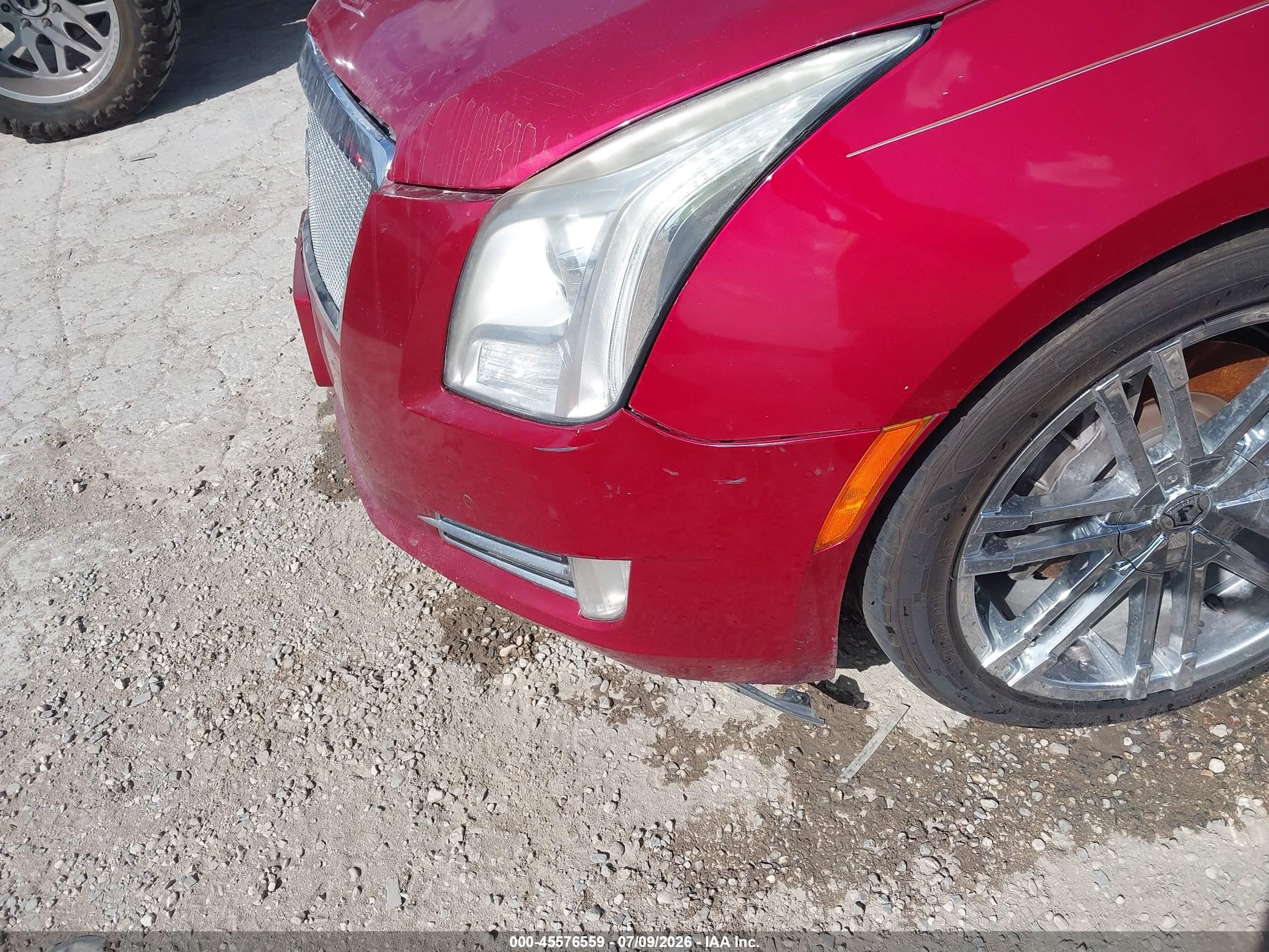 2013 Cadillac Xts Premium Maroon vin: 2G61S5S35D9142703
