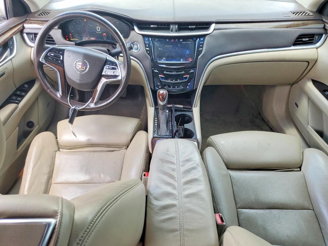 2013 Cadillac Xts White vin: 2G61S5S36D9102114