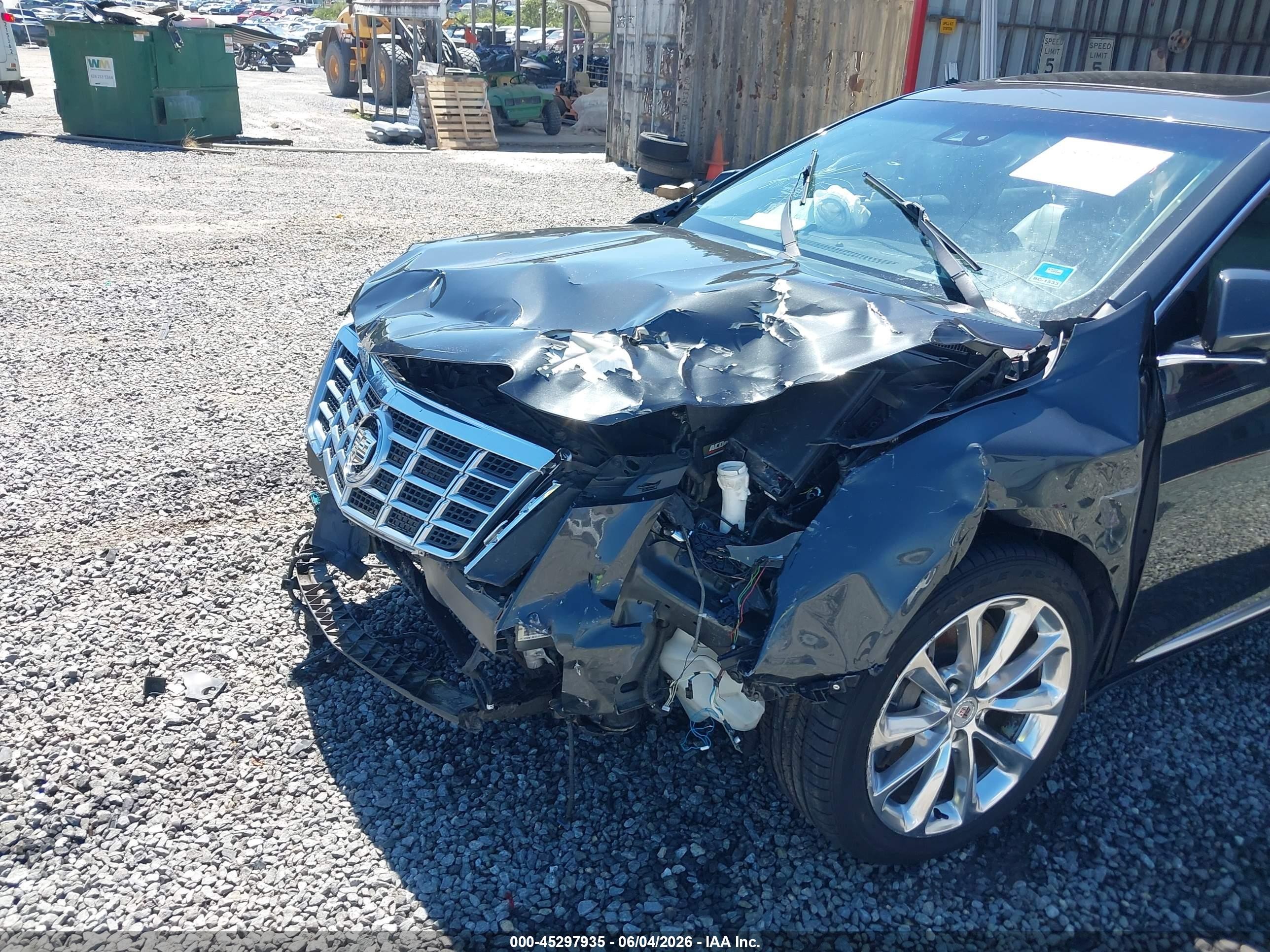 2013 Cadillac Xts Premium Gray vin: 2G61S5S36D9110326