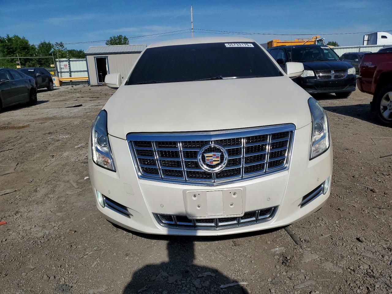 2013 Cadillac Xts Premium Collection Cream vin: 2G61S5S36D9116515
