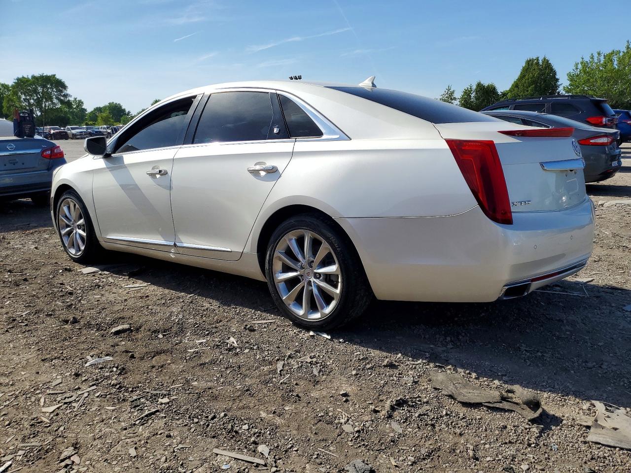 2013 Cadillac Xts Premium Collection Cream vin: 2G61S5S36D9116515