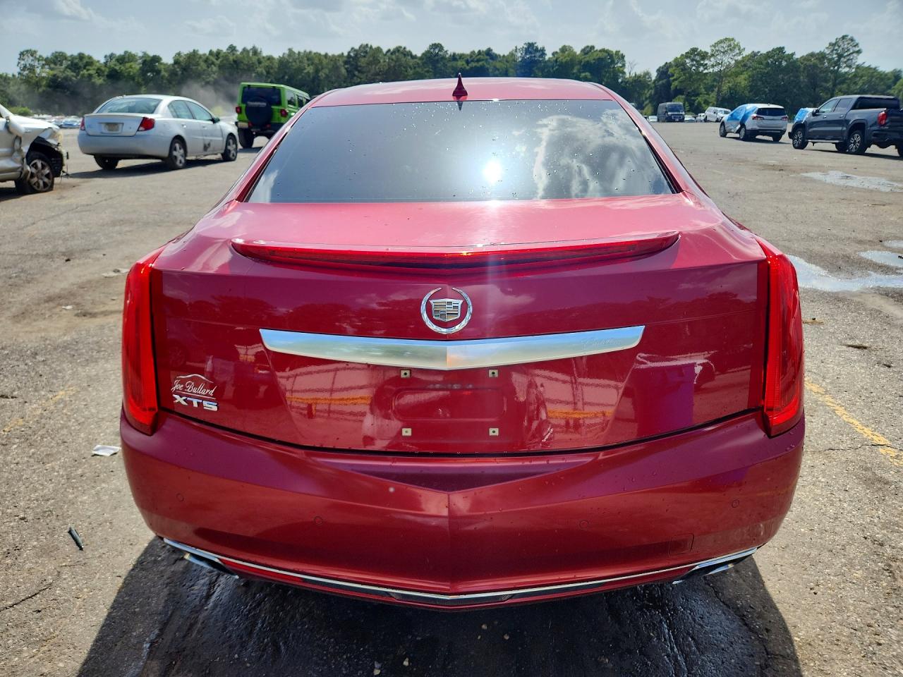 2013 Cadillac Xts Premium Collection Red vin: 2G61S5S36D9163141