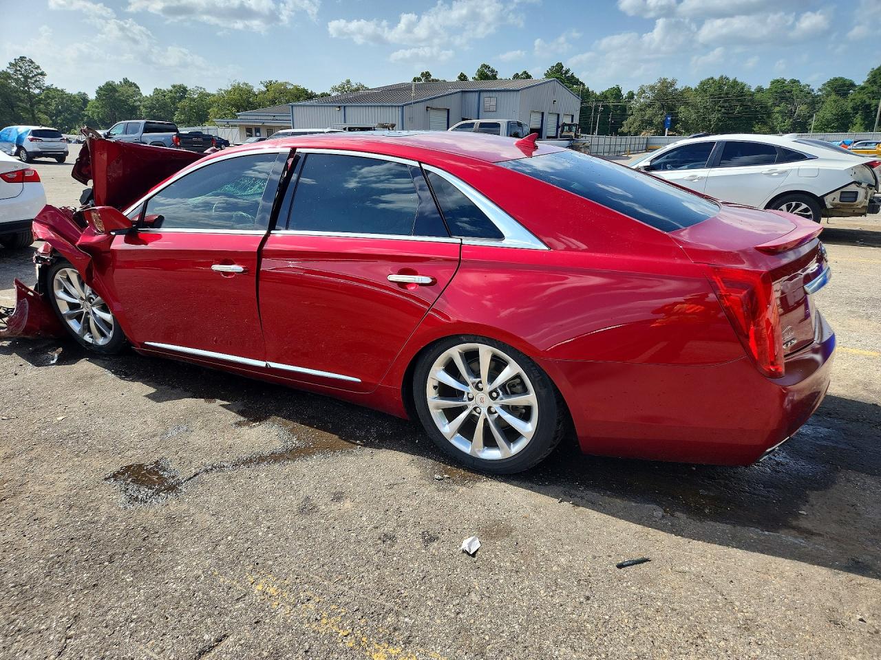 2013 Cadillac Xts Premium Collection Red vin: 2G61S5S36D9163141