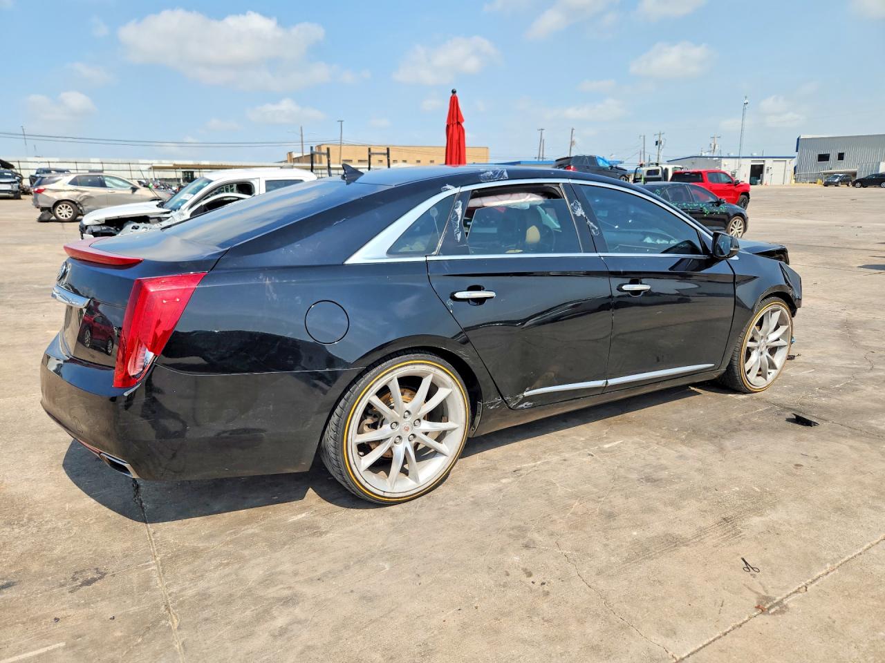 2013 Cadillac Xts Premium Collection Black vin: 2G61S5S36D9202939